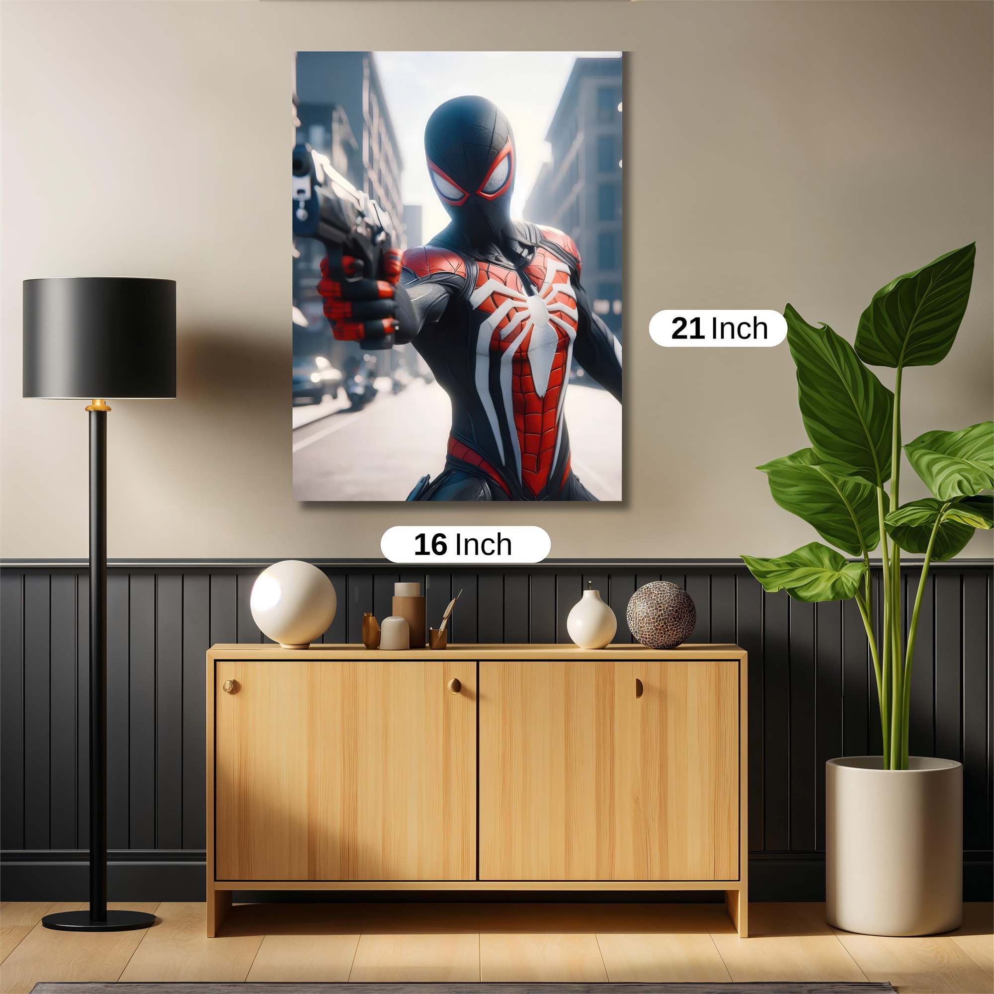 Spider-Intense Safe Wall Magnetic / M