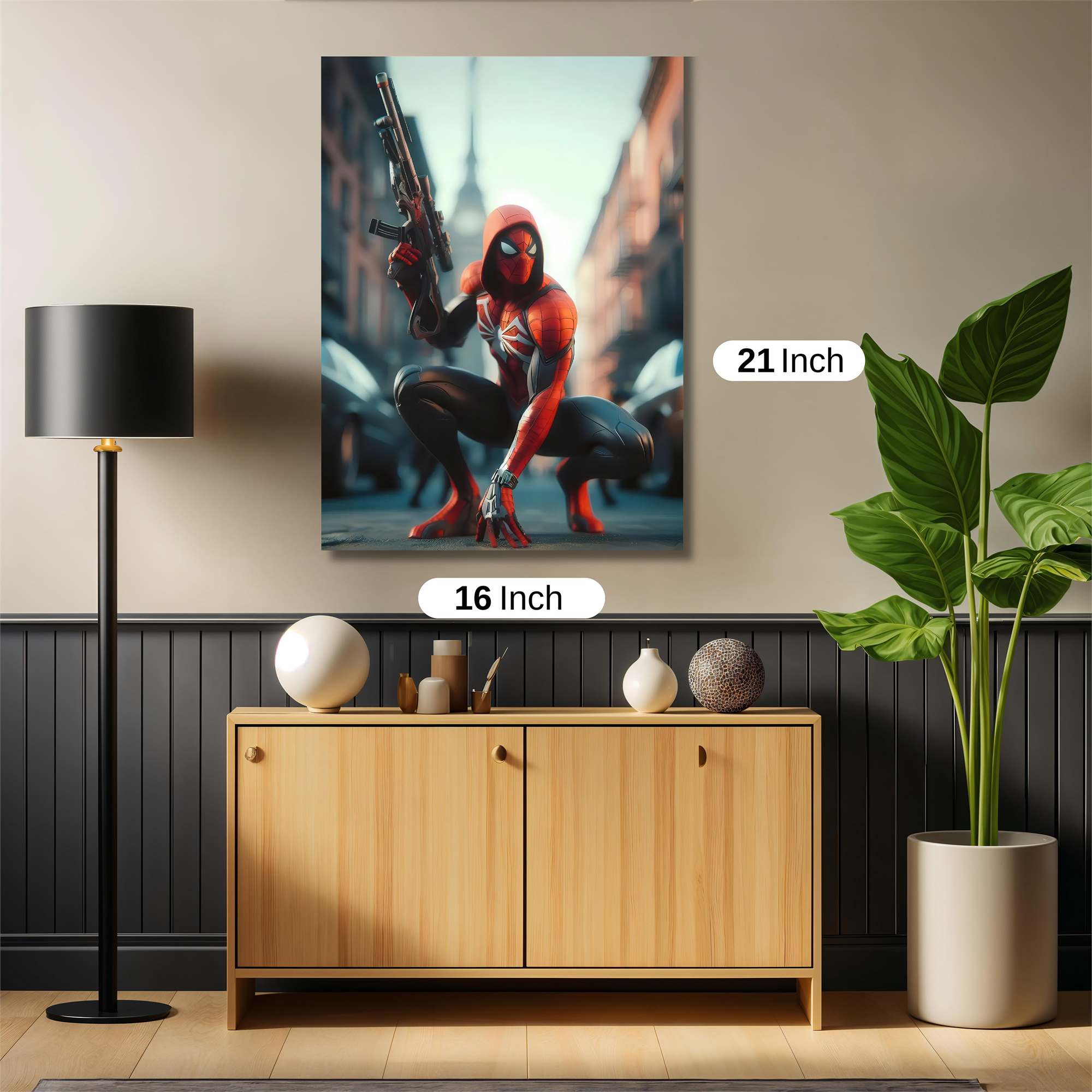 Spider Lethal Safe Wall Magnetic / M