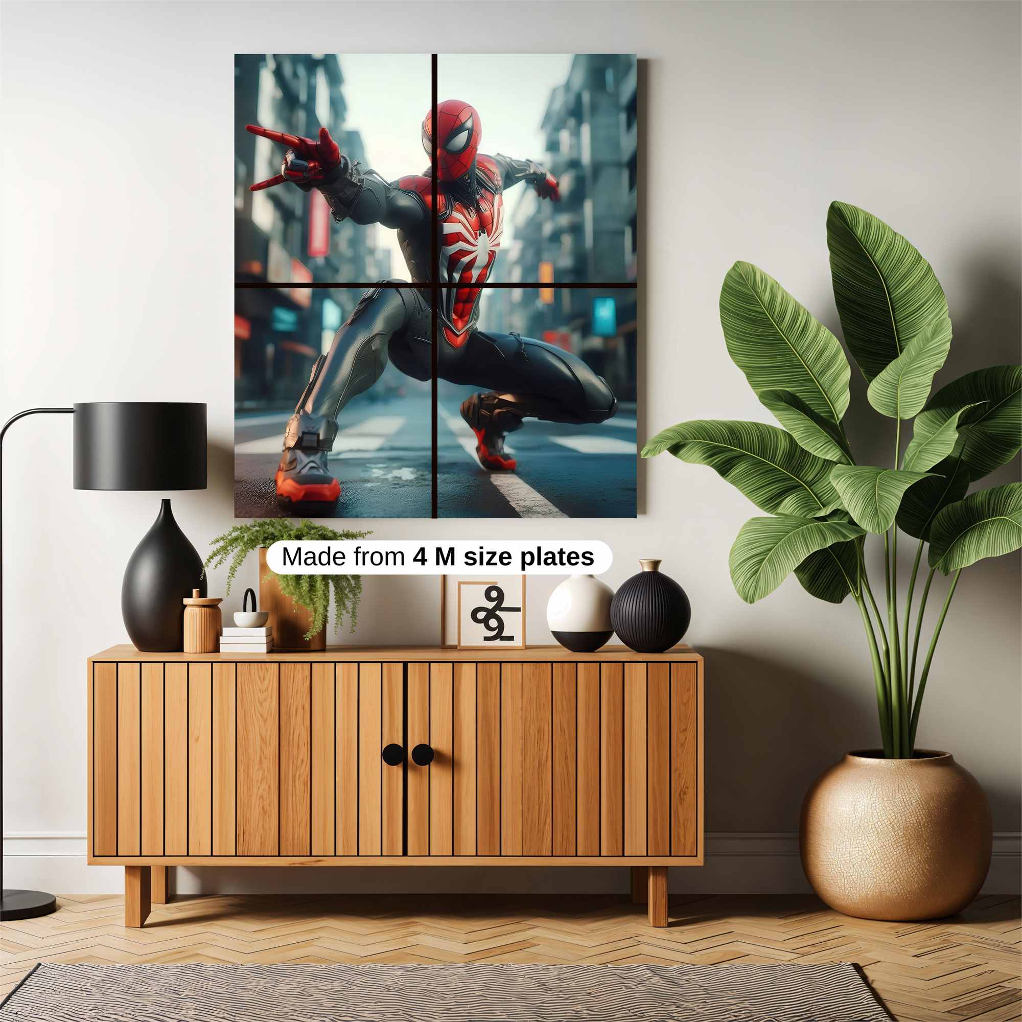 Spider-Man Dynamic Safe Wall Magnetic / M