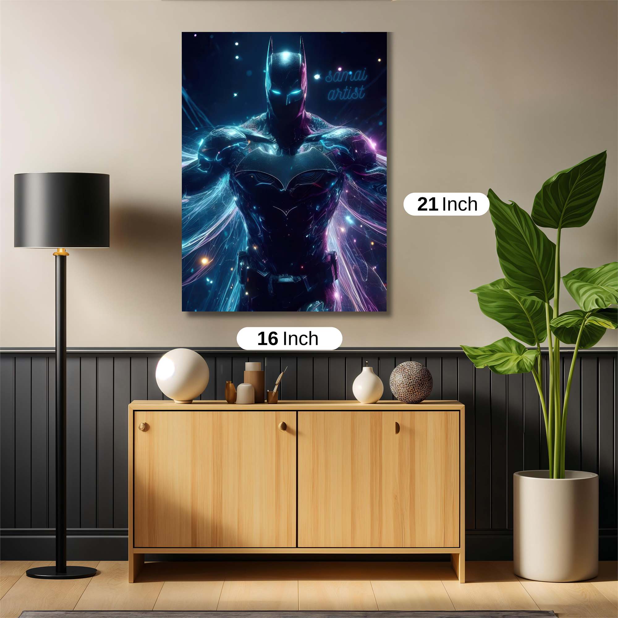 Batman Cosmic Safe Wall Magnetic / M