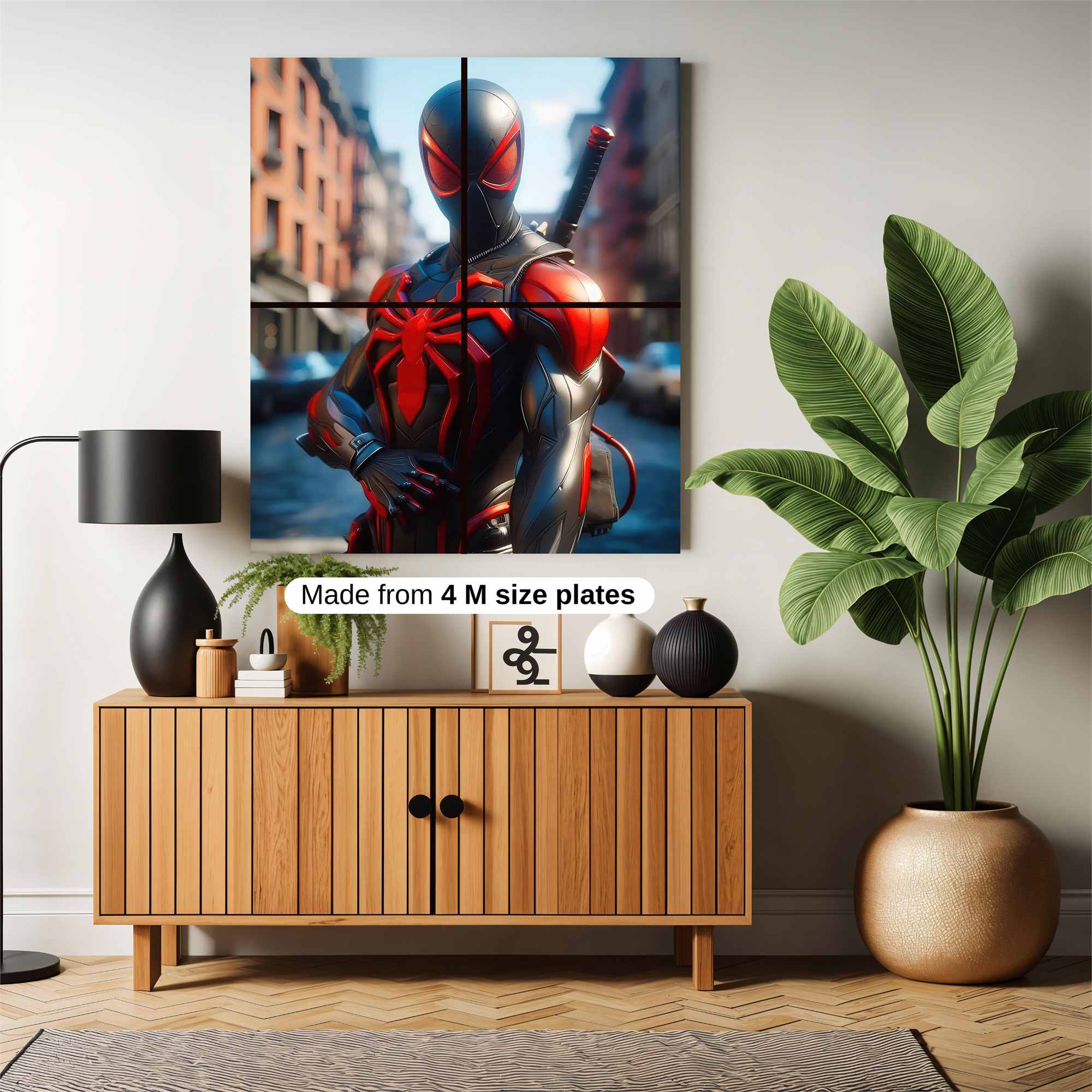 Spider-Menace Safe Wall Magnetic / M