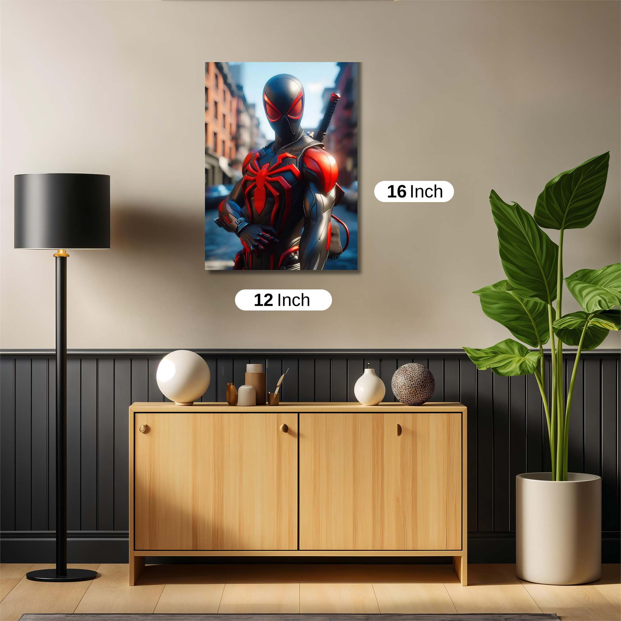 Spider-Menace Safe Wall Magnetic / M