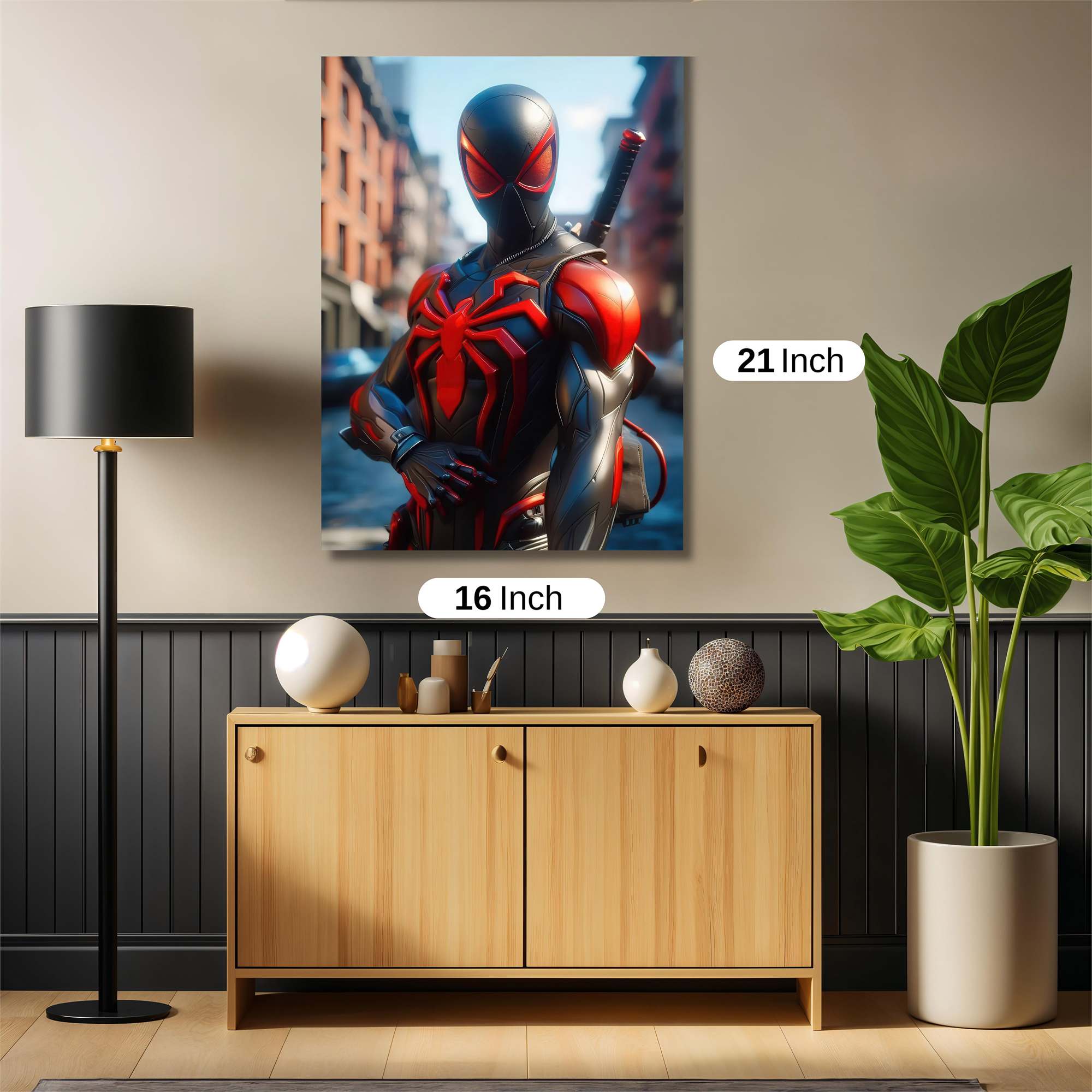 Spider-Menace Safe Wall Magnetic / M