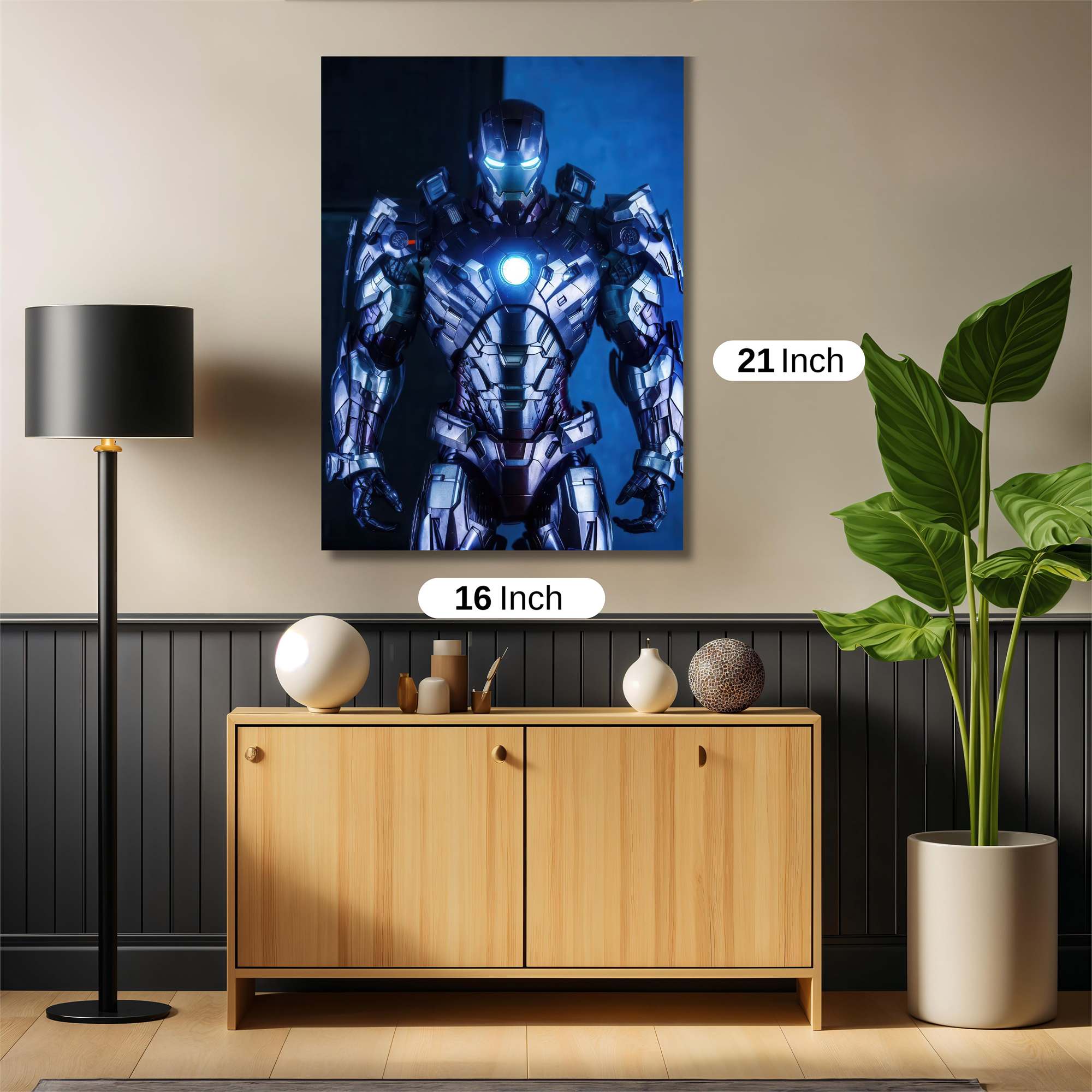 Iron Radiance Safe Wall Magnetic / M