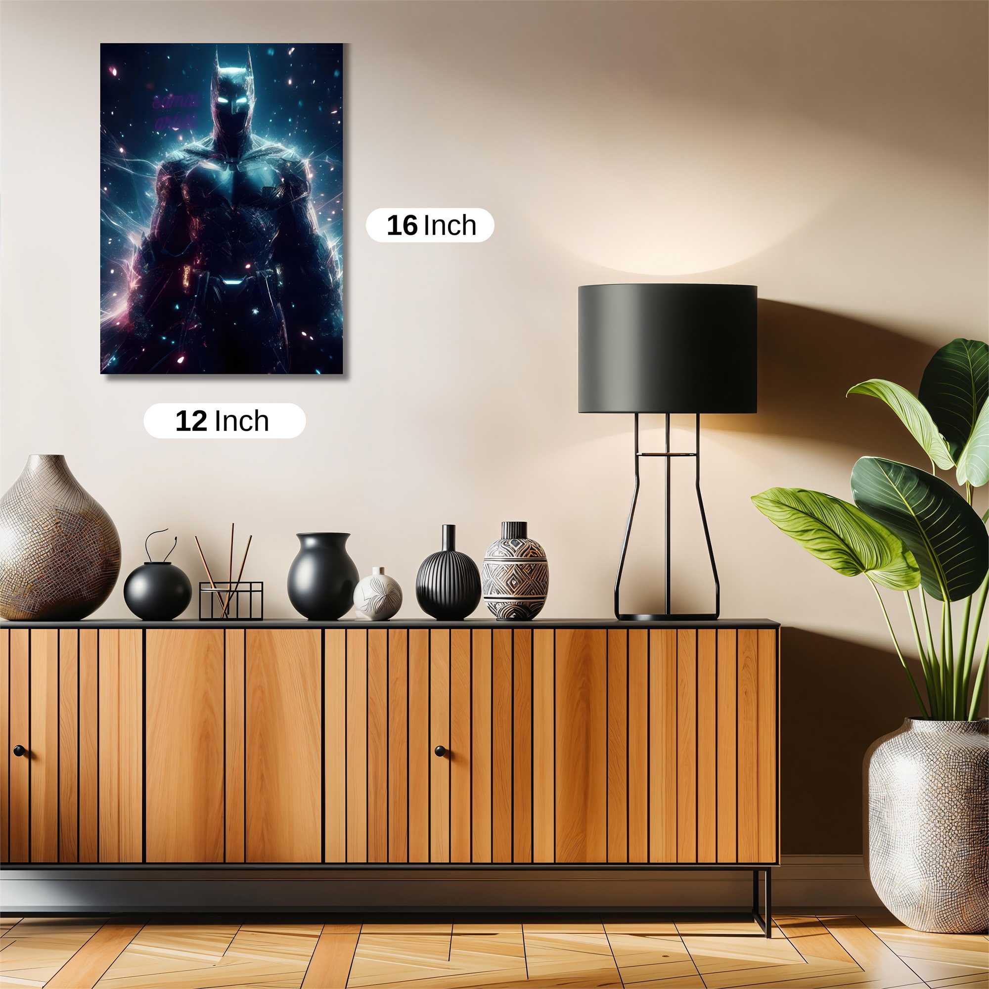 Batman Radiant Safe Wall Magnetic / M