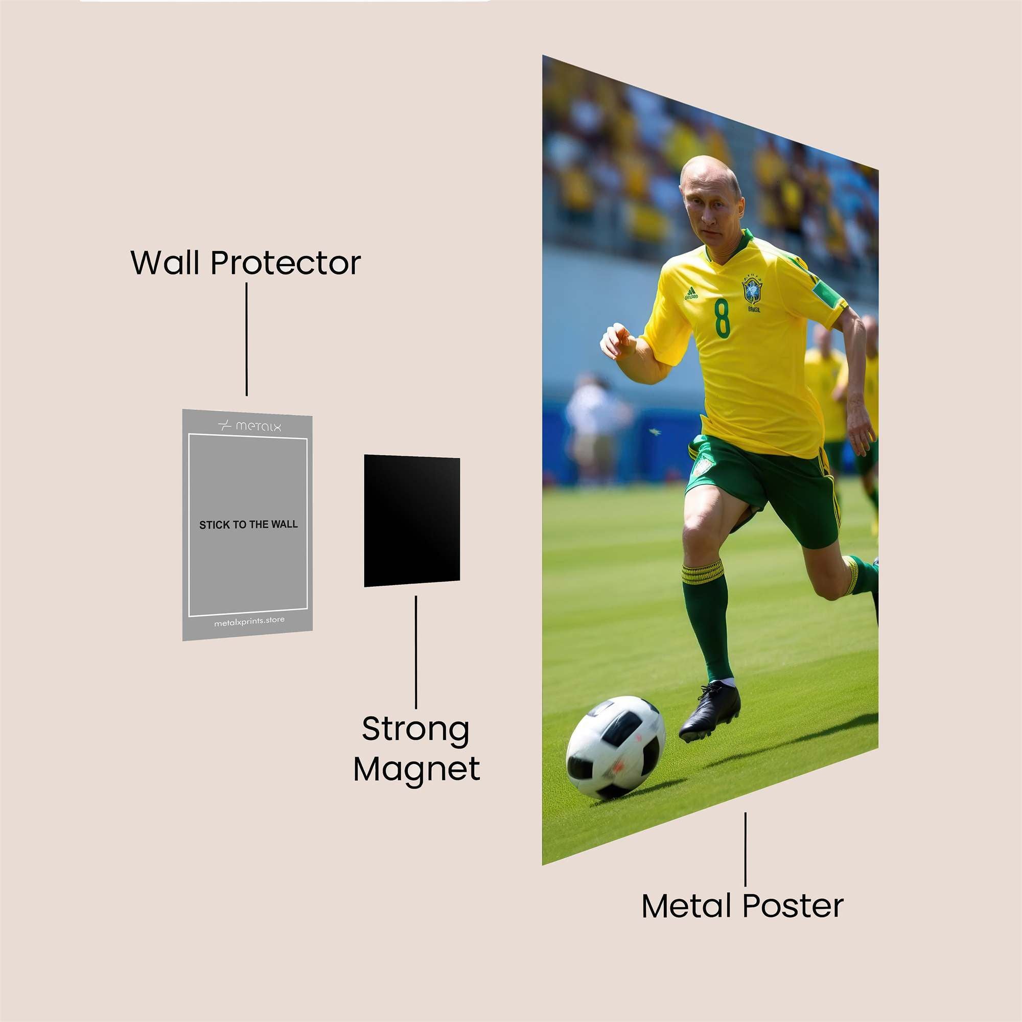 Neymar Dynamic Safe Wall Magnetic / M