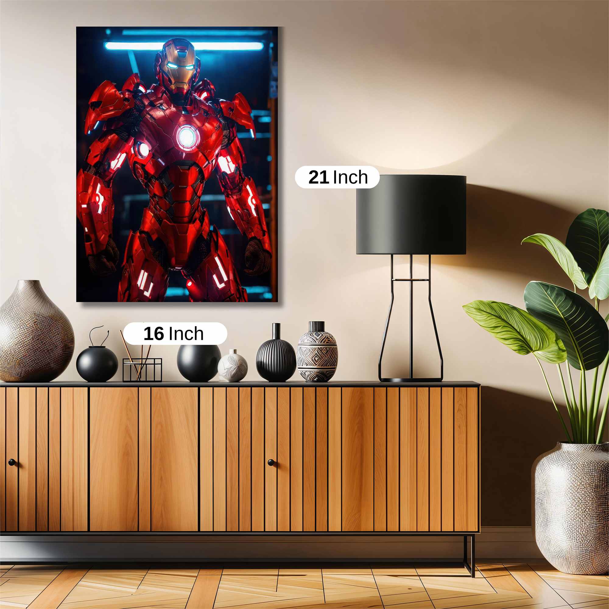 Iron Radiant Safe Wall Magnetic / M