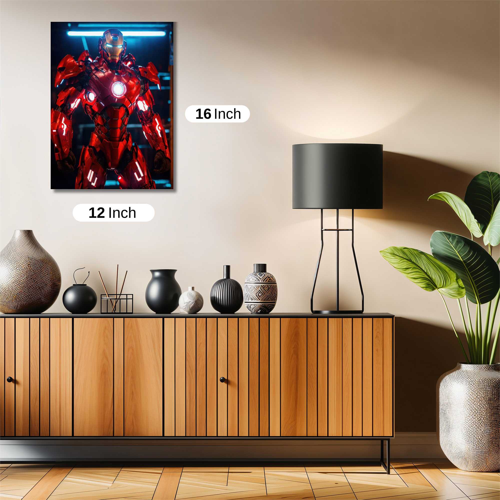 Iron Radiant Safe Wall Magnetic / M