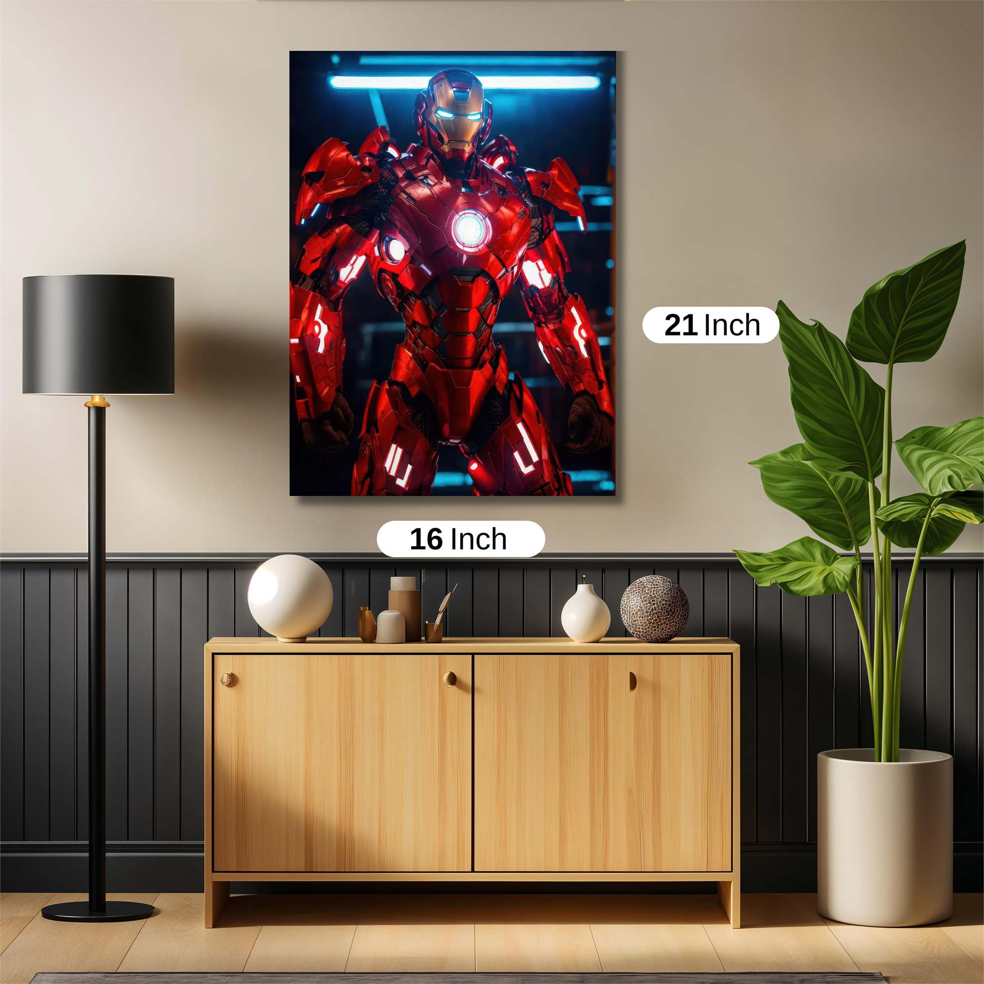 Iron Radiant Safe Wall Magnetic / M