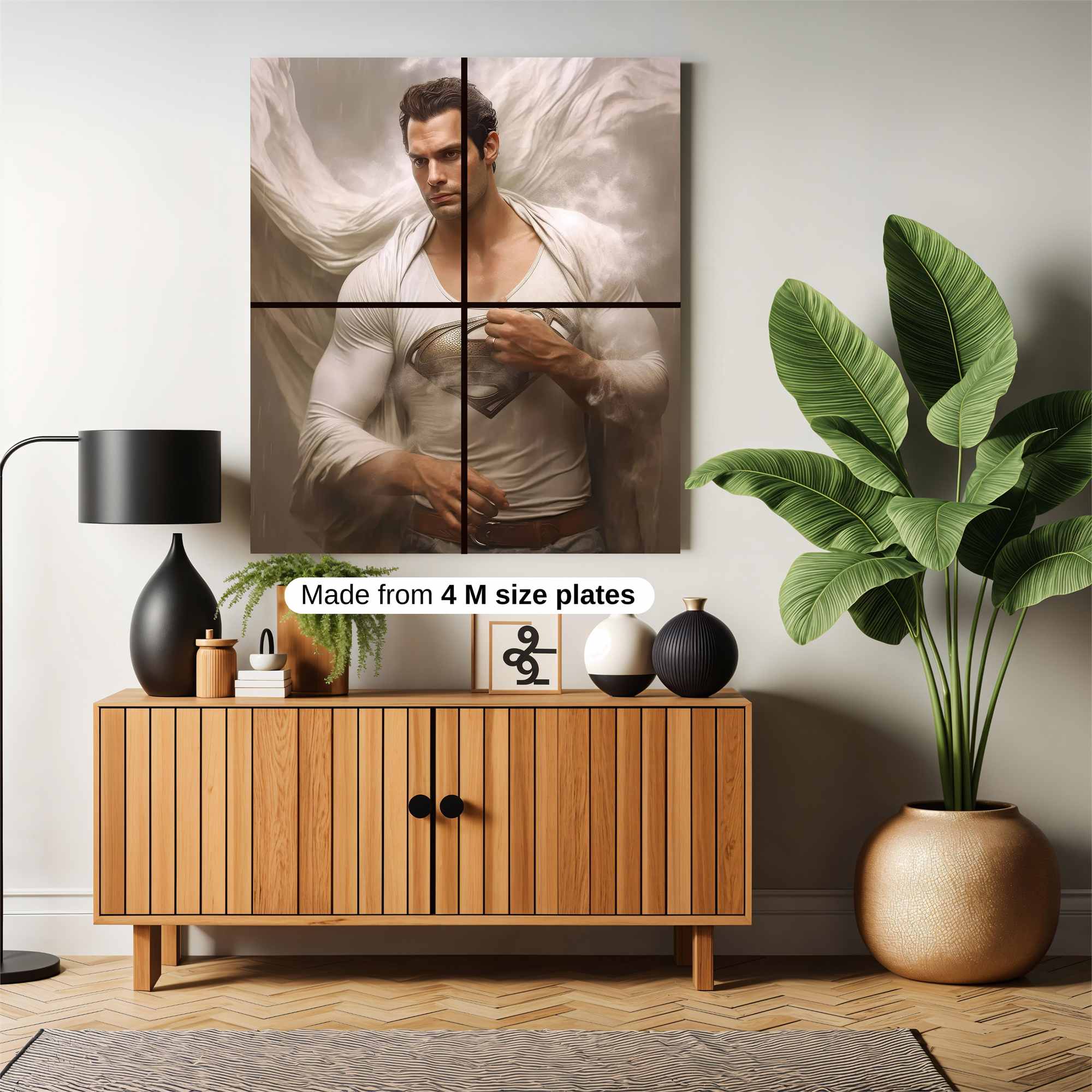 Superman Serene Safe Wall Magnetic / M