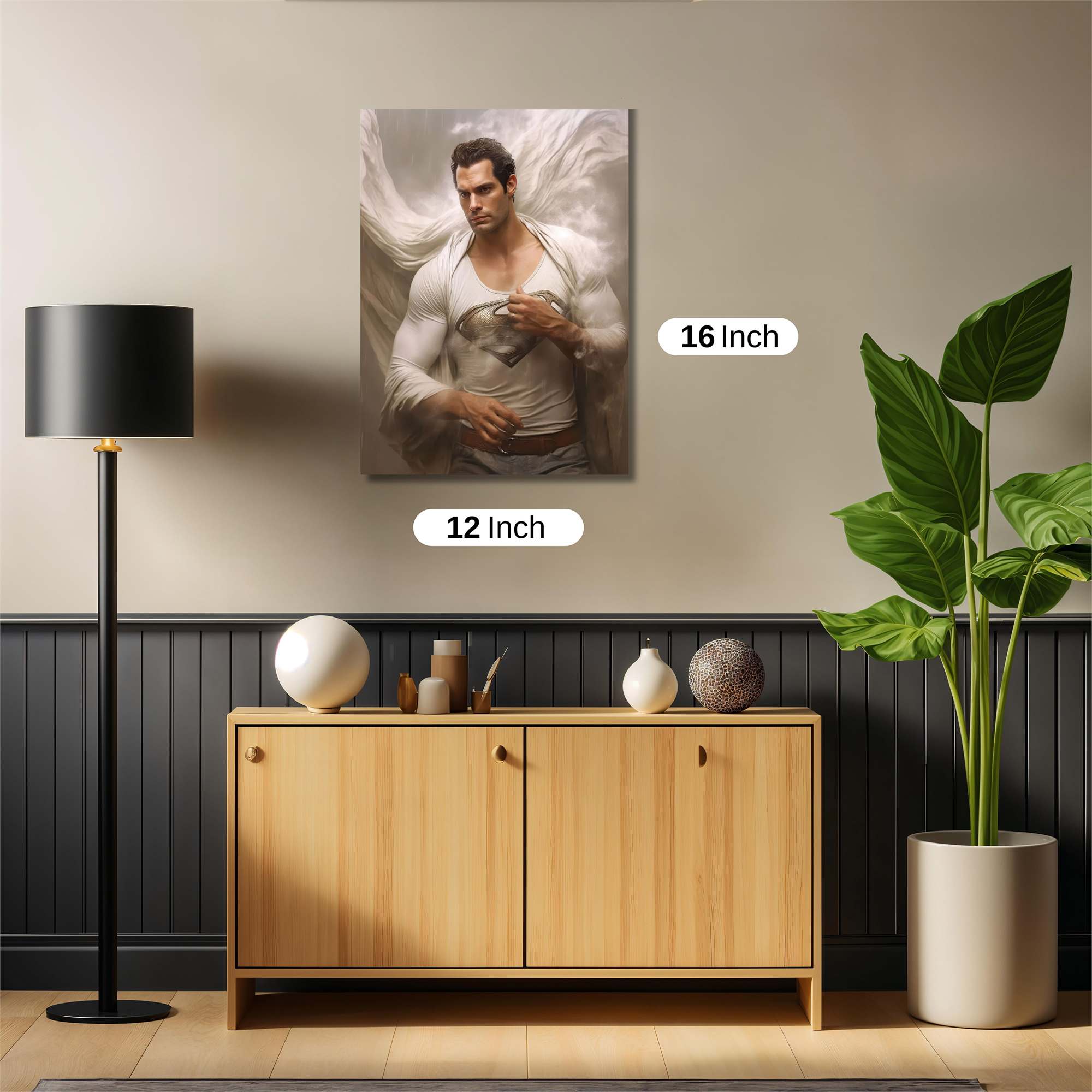 Superman Serene Safe Wall Magnetic / M