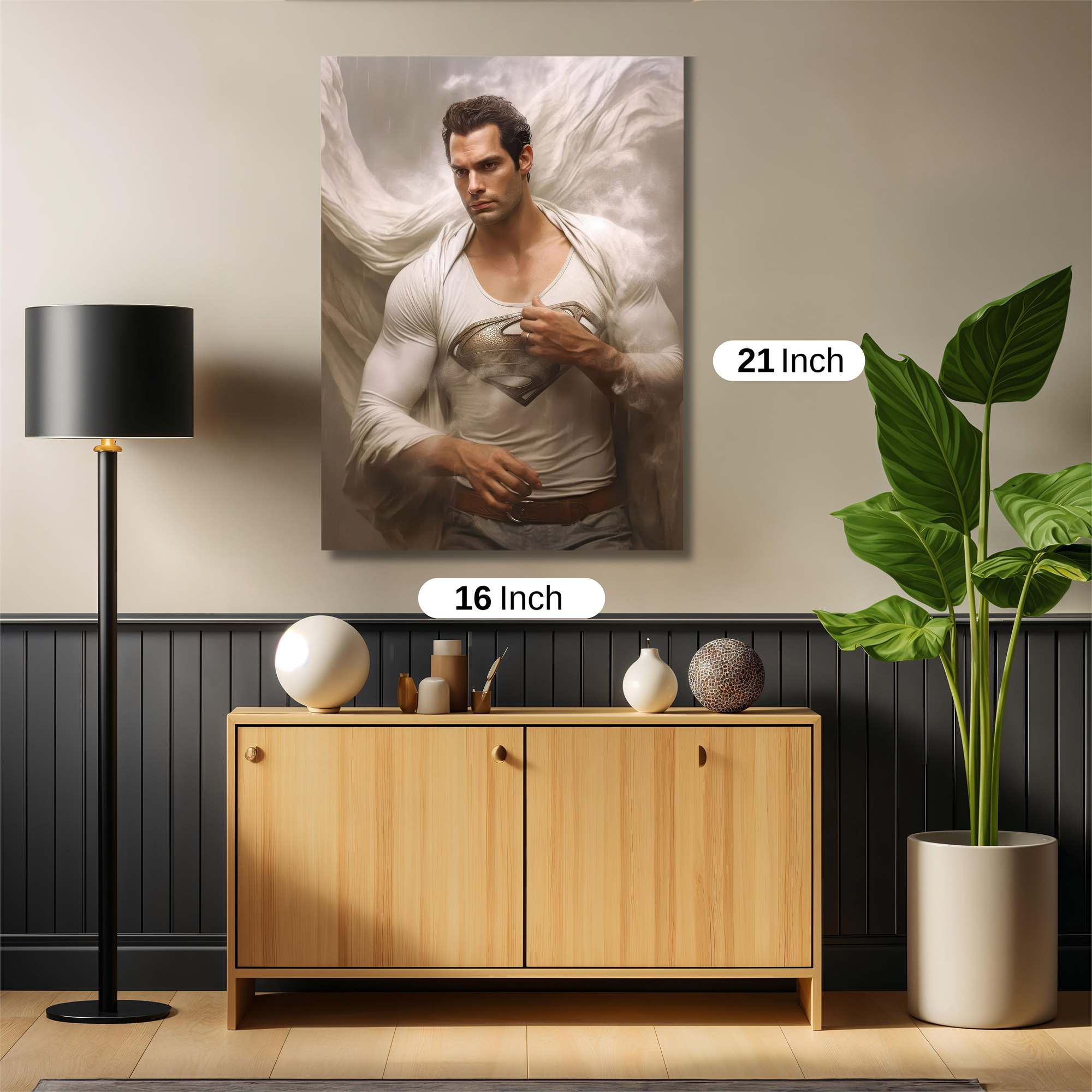 Superman Serene Safe Wall Magnetic / M