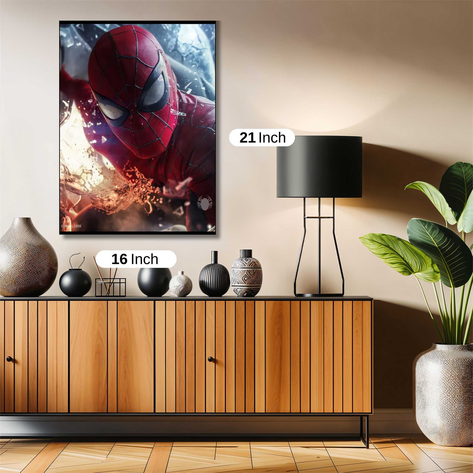 Spider Radiance Safe Wall Magnetic / M