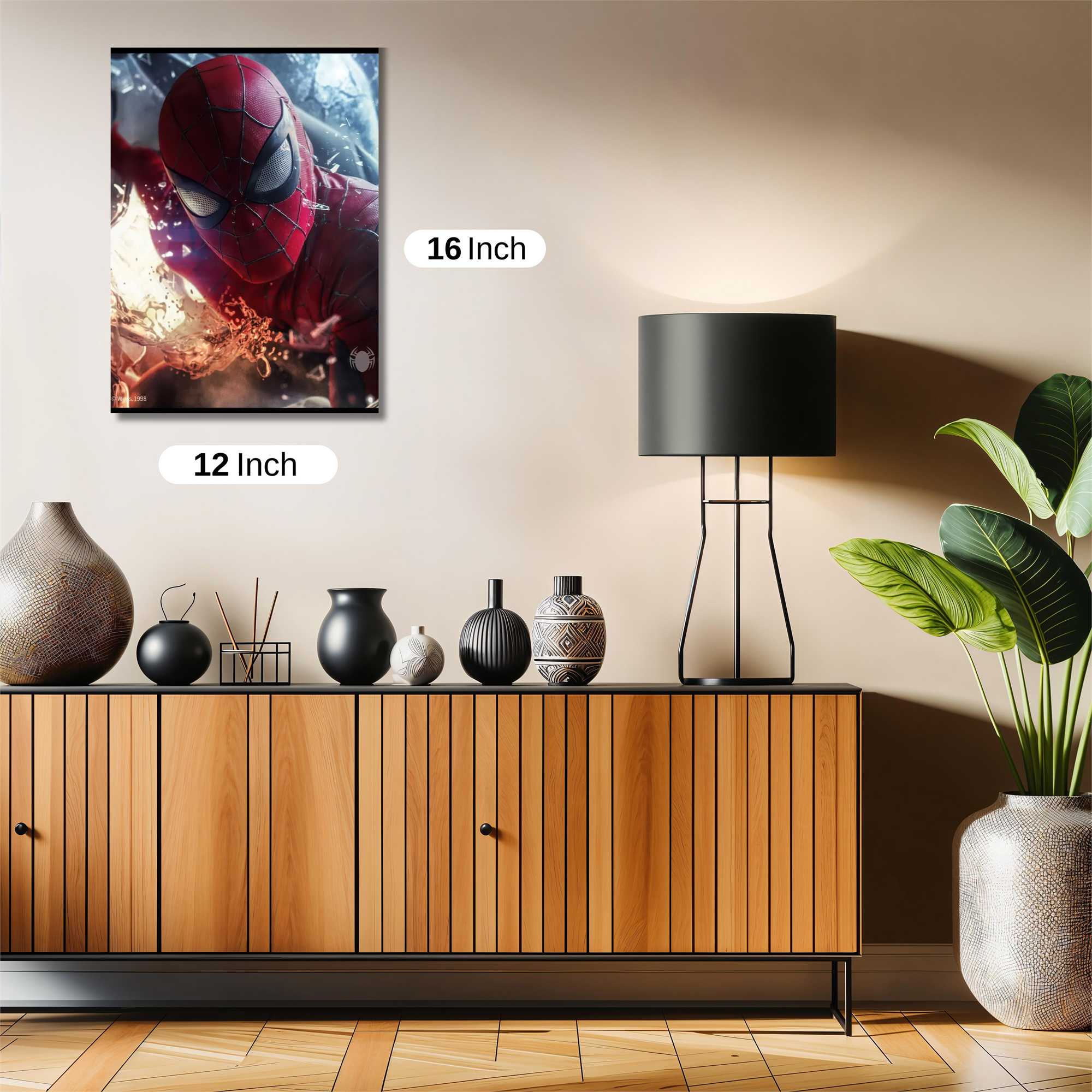 Spider Radiance Safe Wall Magnetic / M