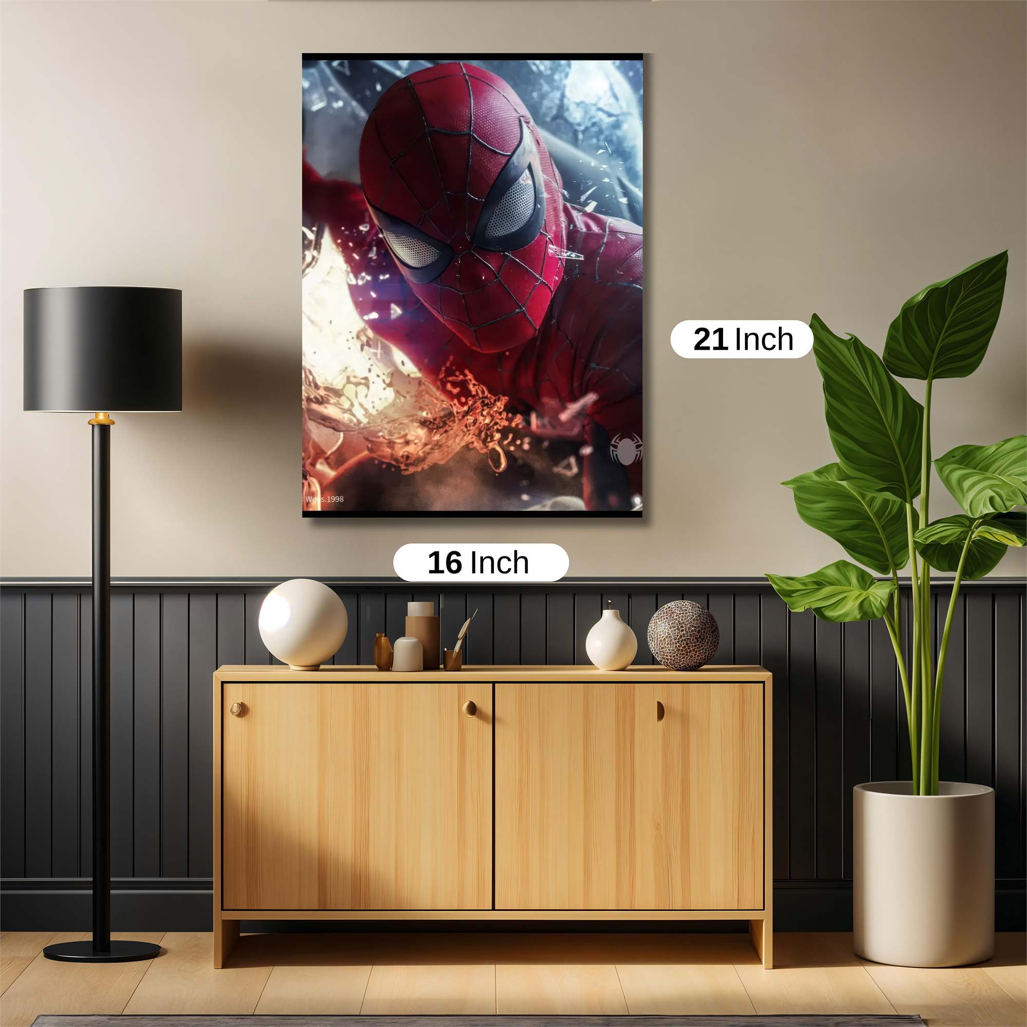 Spider Radiance Safe Wall Magnetic / M