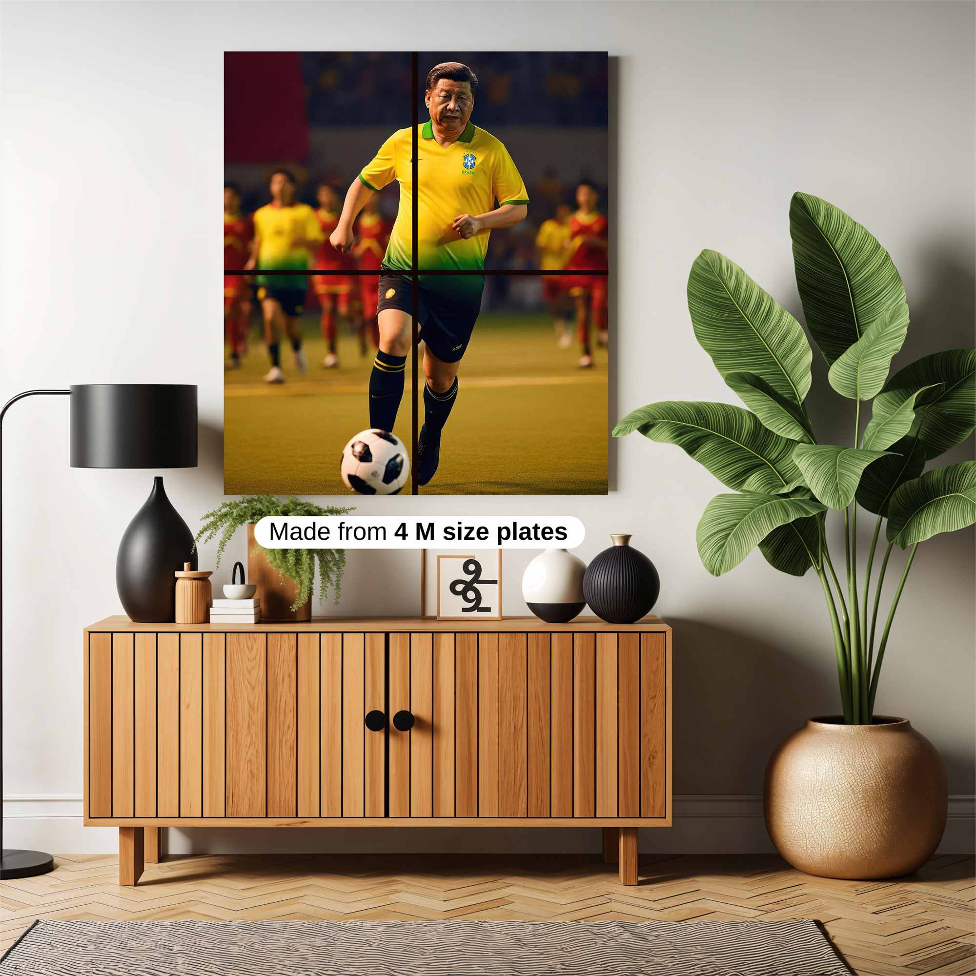 Xi Dribbles Safe Wall Magnetic / M