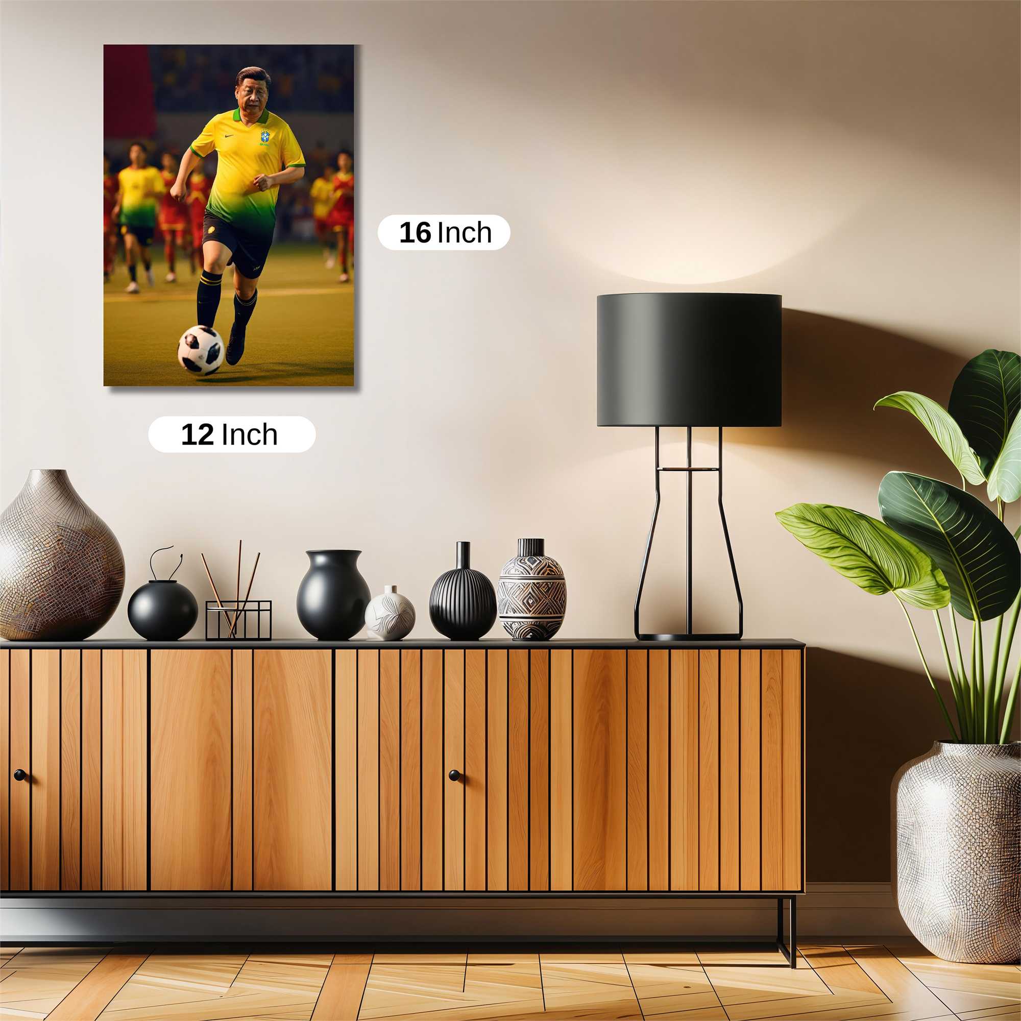 Xi Dribbles Safe Wall Magnetic / M