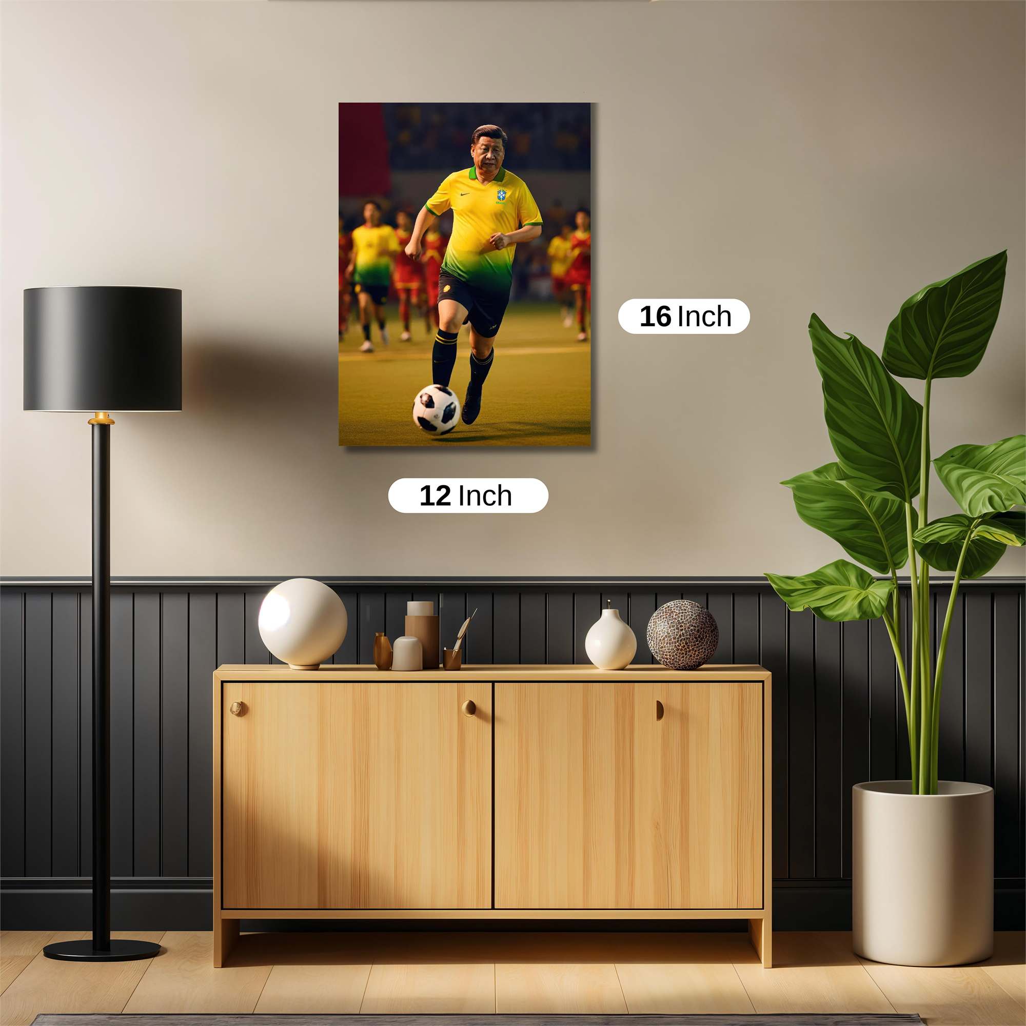 Xi Dribbles Safe Wall Magnetic / M