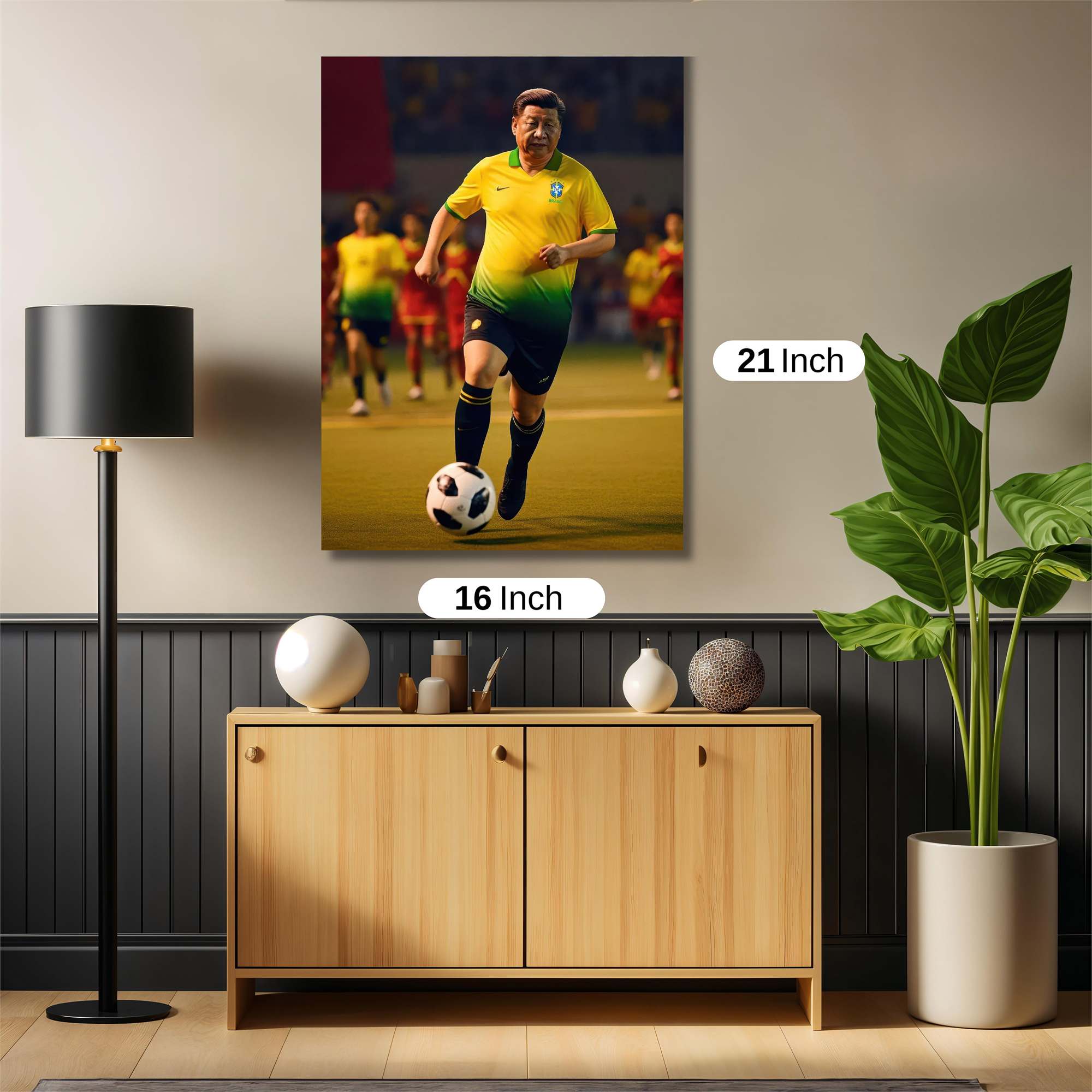Xi Dribbles Safe Wall Magnetic / M