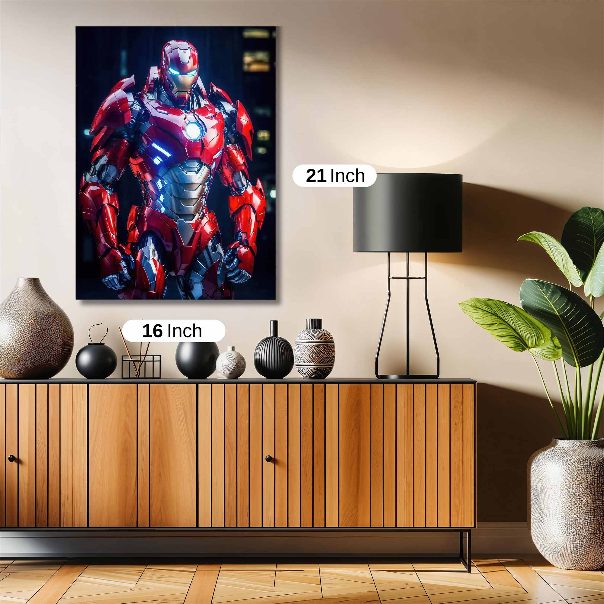Iron Radiant Safe Wall Magnetic / M