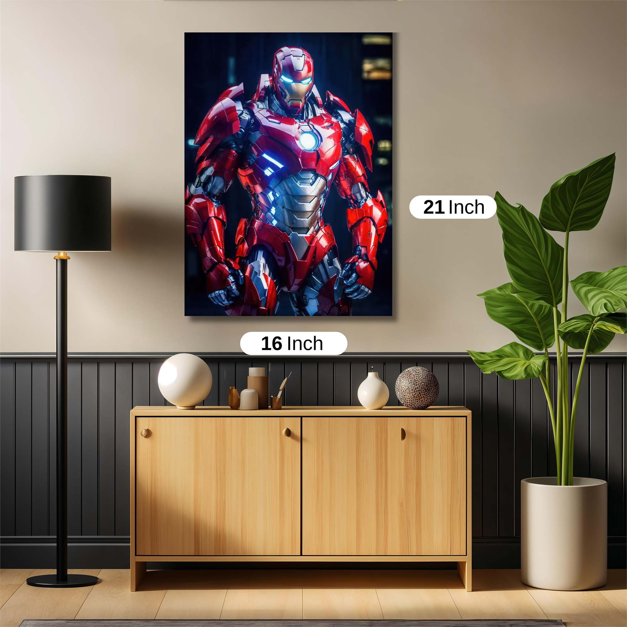 Iron Radiant Safe Wall Magnetic / M