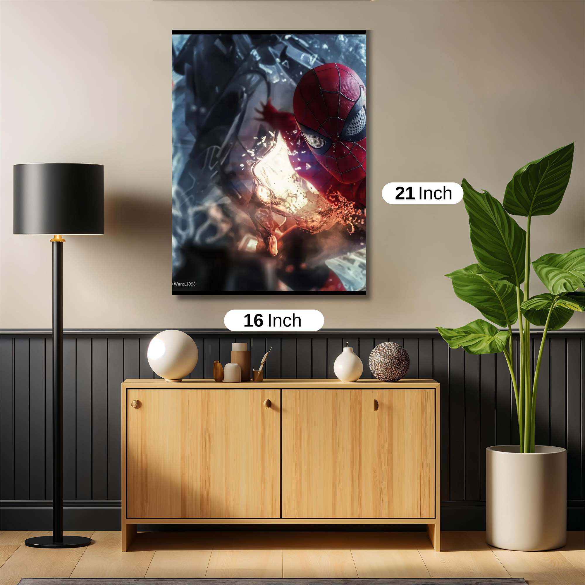 Batman Elegance Safe Wall Magnetic / M