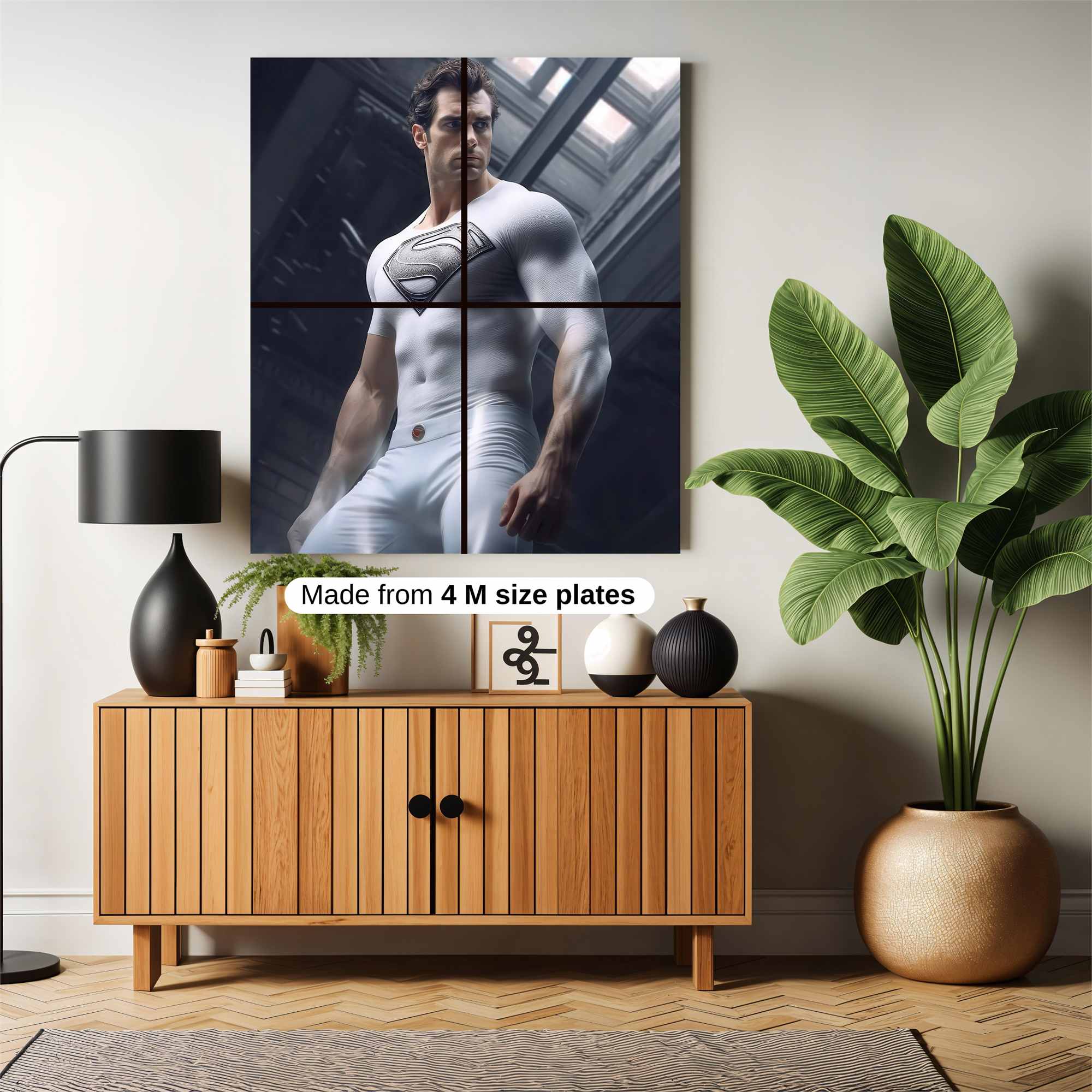 Superman Serene Safe Wall Magnetic / M