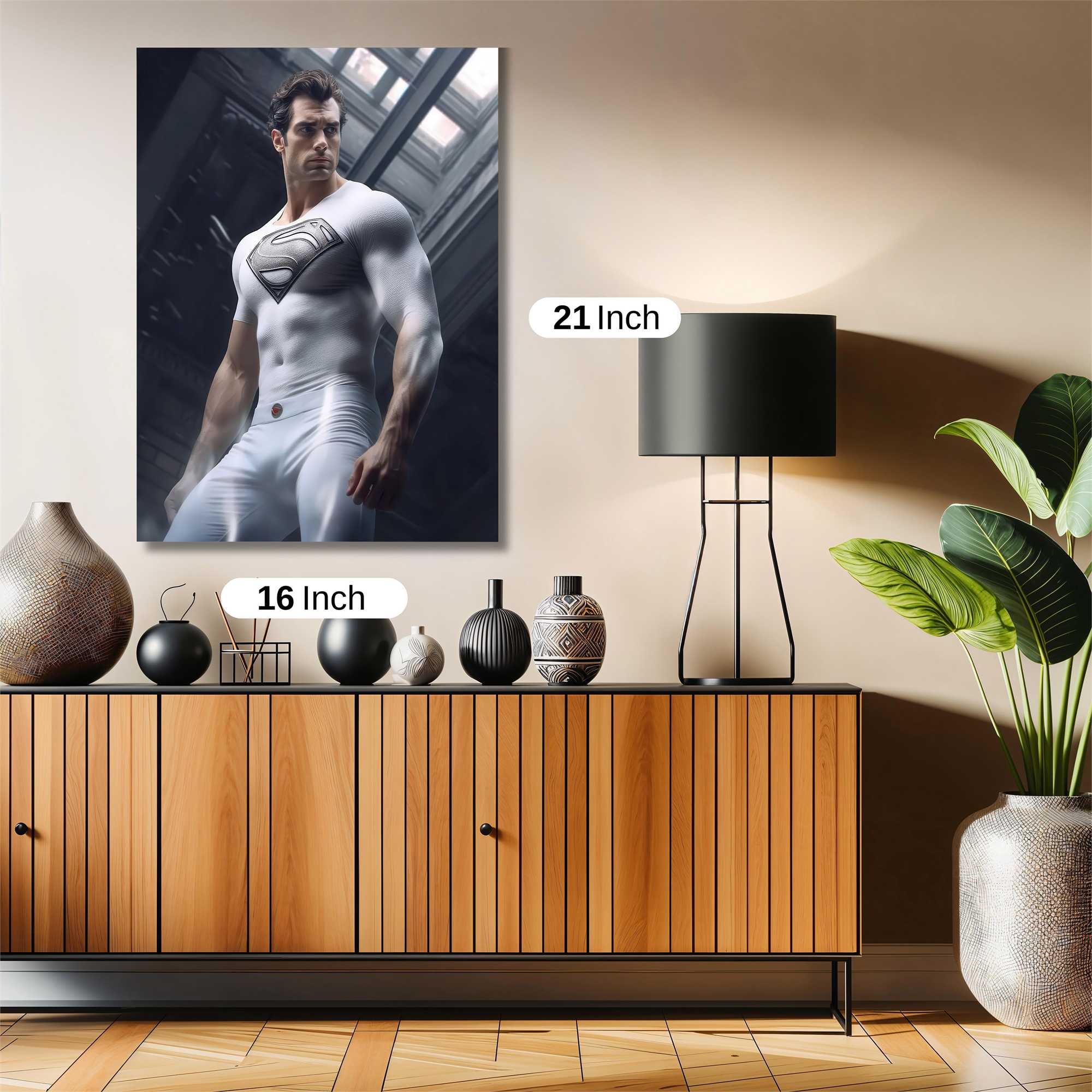 Superman Serene Safe Wall Magnetic / M