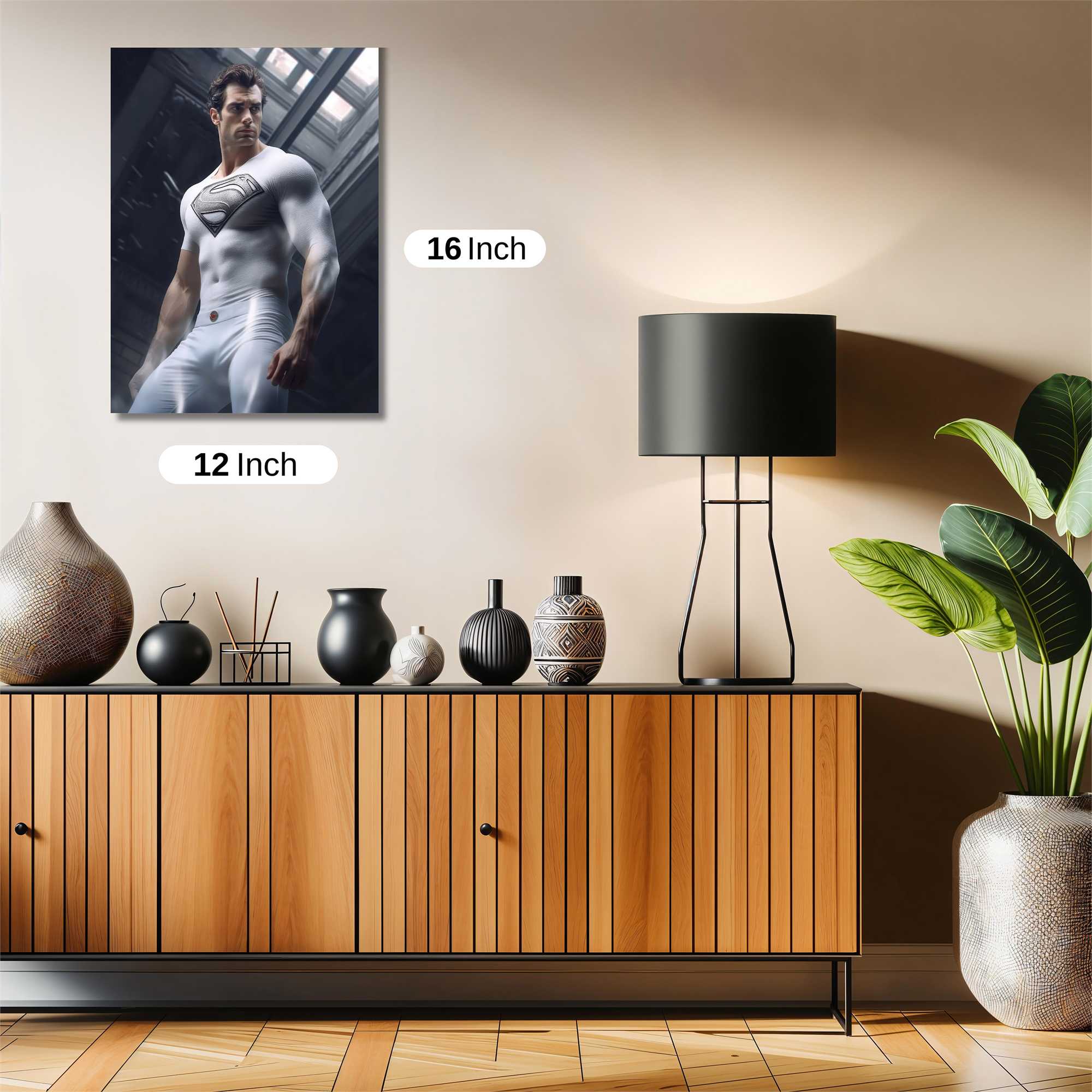 Superman Serene Safe Wall Magnetic / M