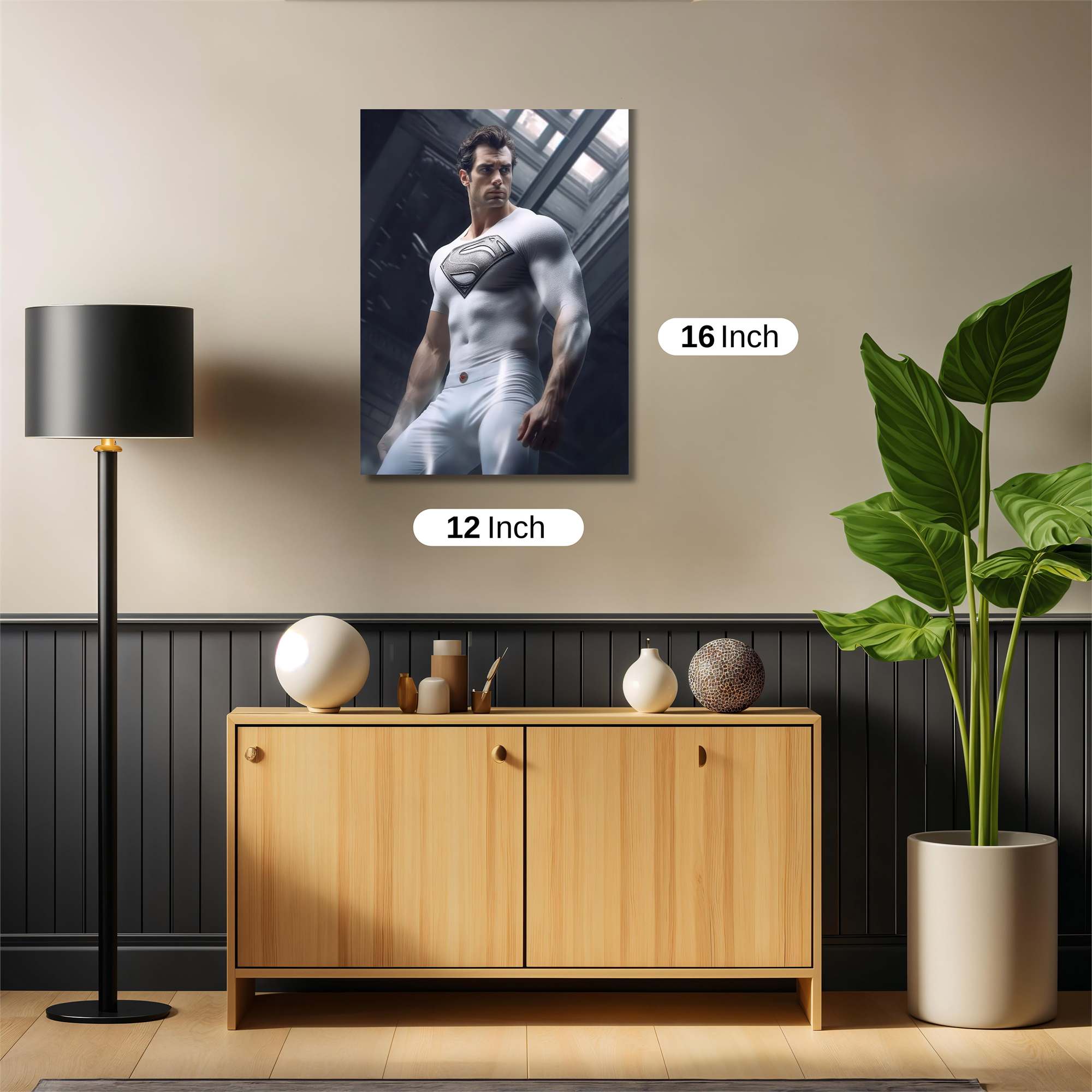 Superman Serene Safe Wall Magnetic / M