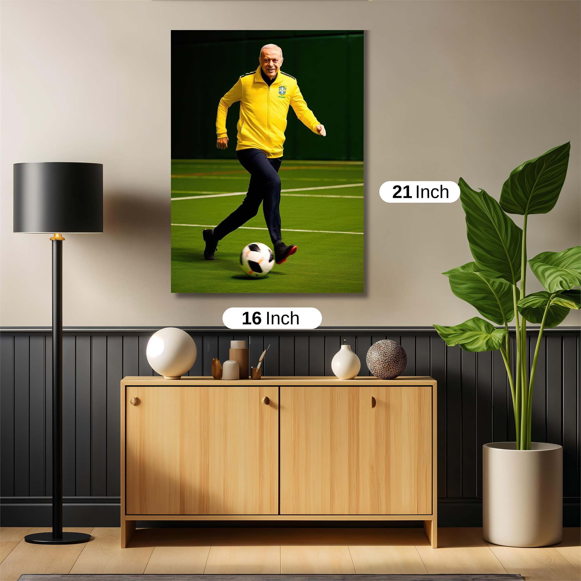 Pelé Playful Safe Wall Magnetic / M