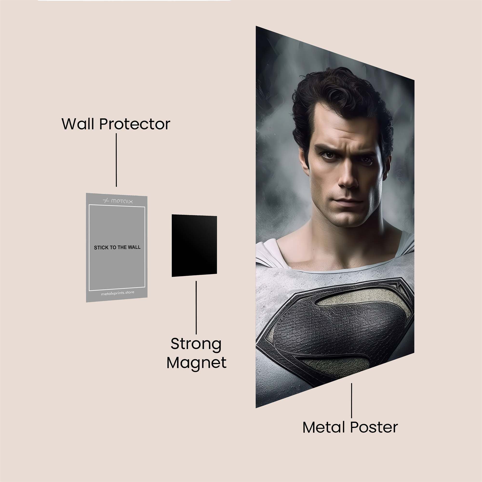 Cavill Intense Safe Wall Magnetic / M