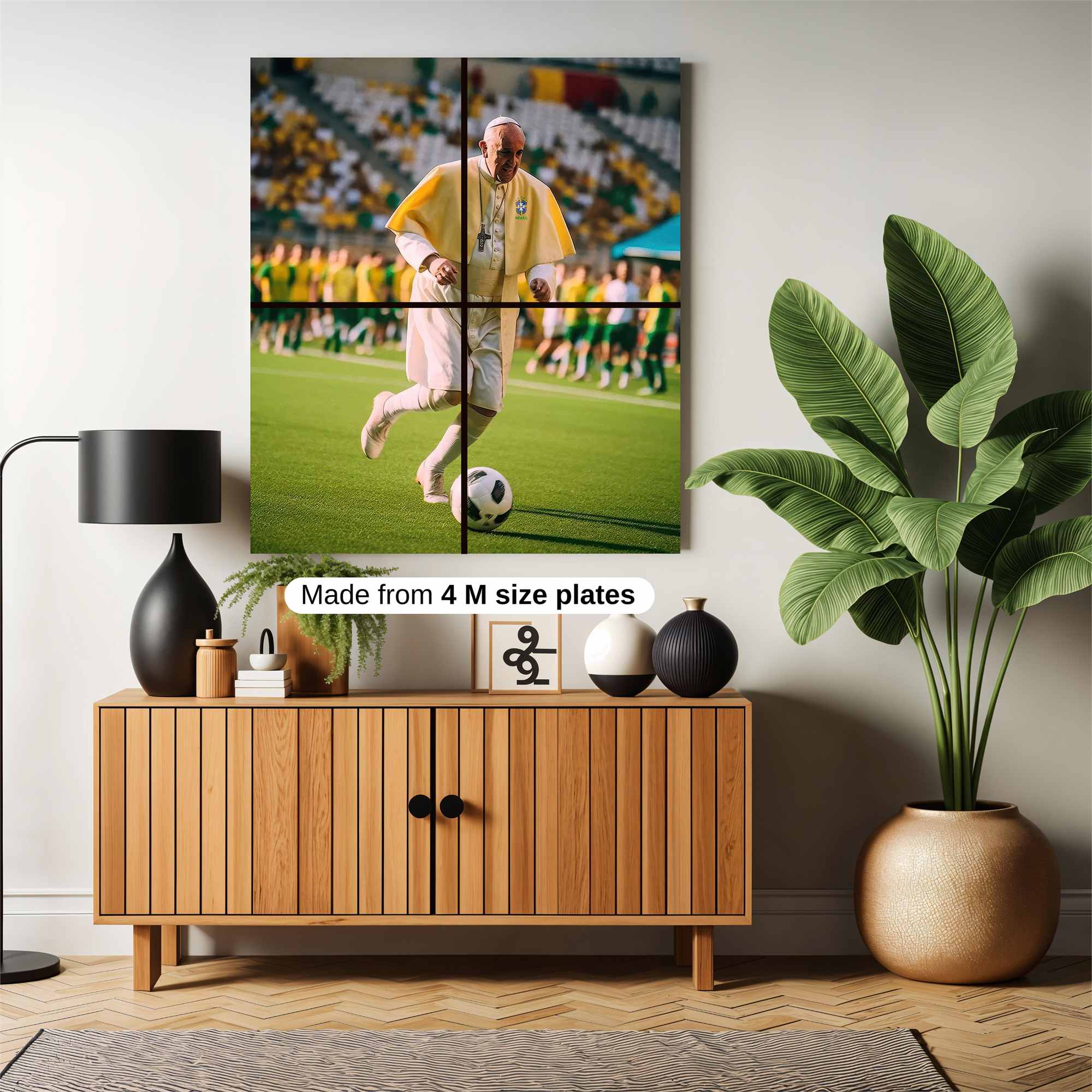 Pope Playful Safe Wall Magnetic / M