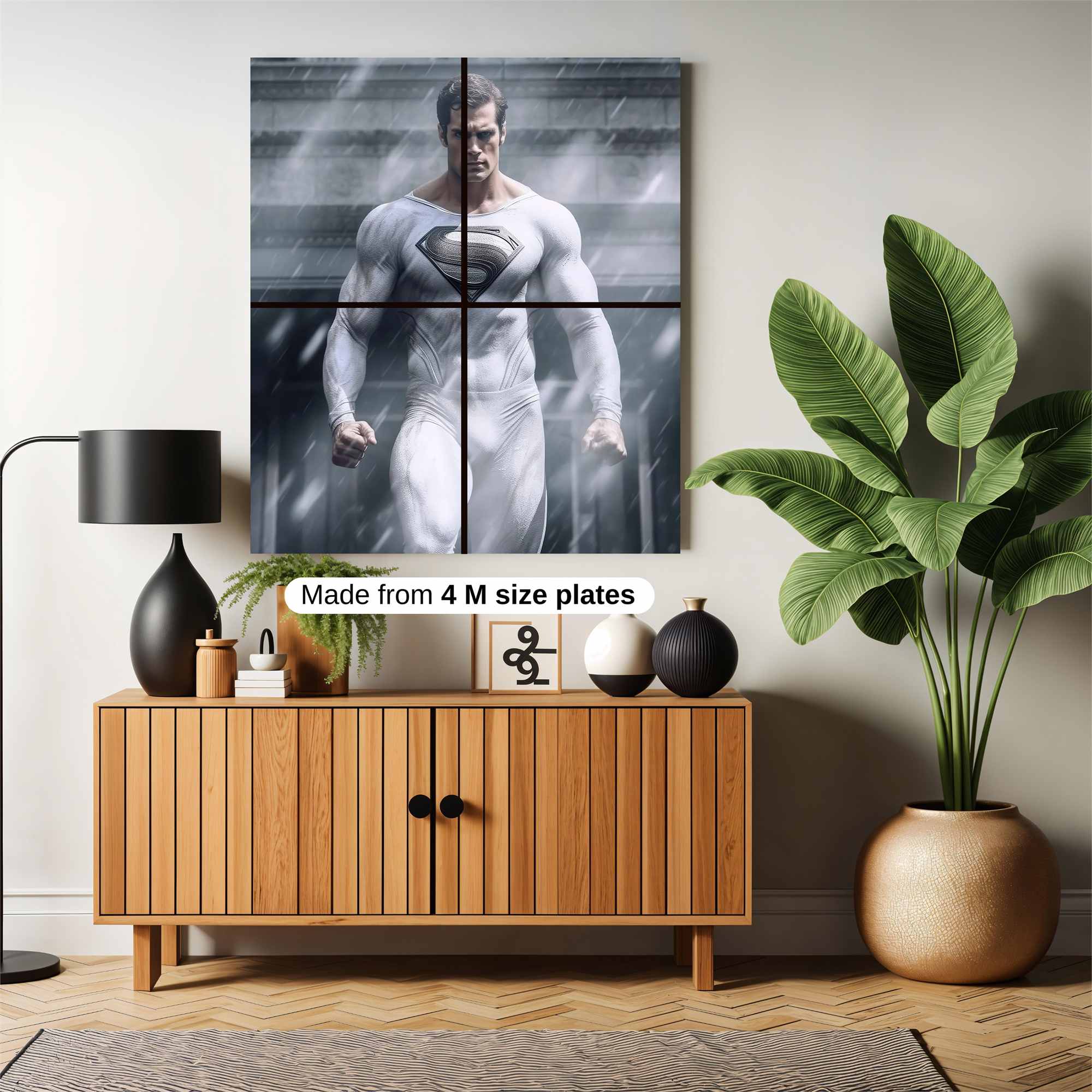 Superman Resolute Safe Wall Magnetic / M