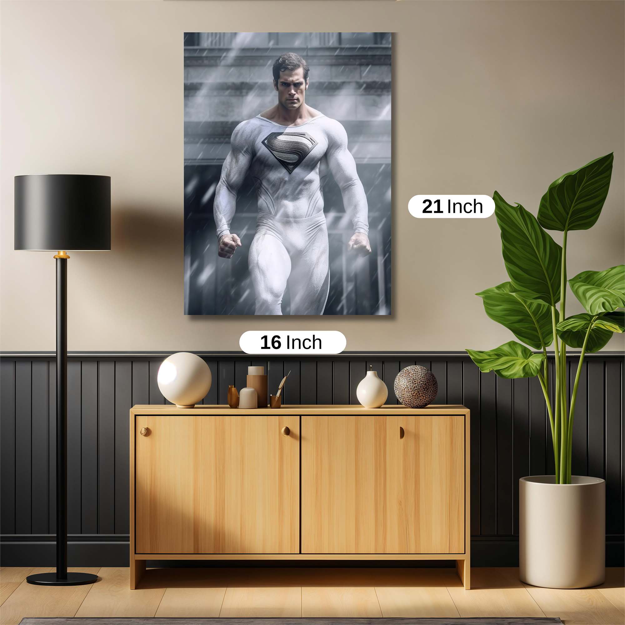 Superman Resolute Safe Wall Magnetic / M