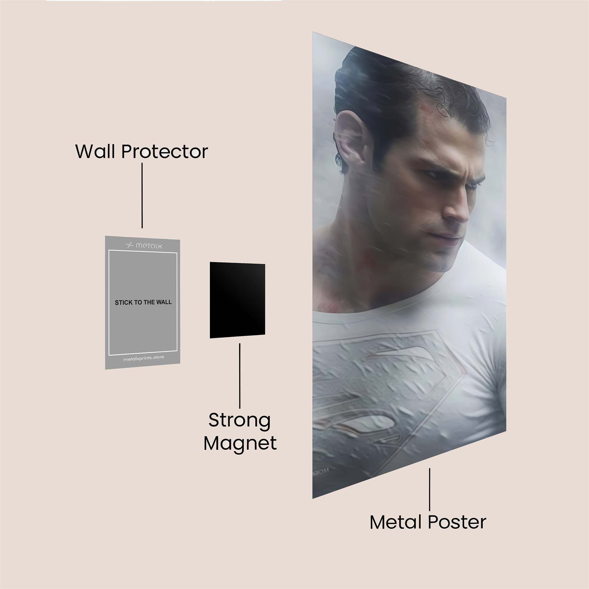 Cavill Intense Safe Wall Magnetic / M