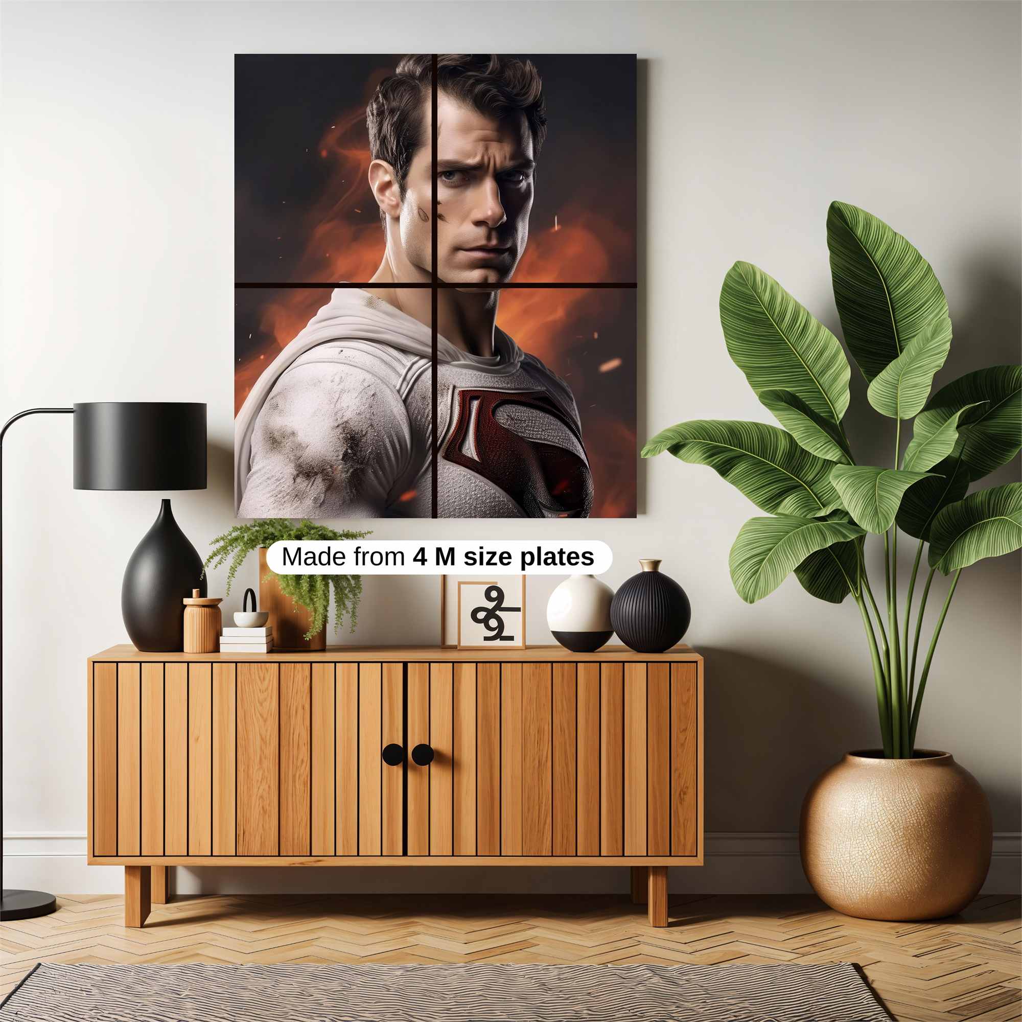 Superman Resolute Safe Wall Magnetic / M