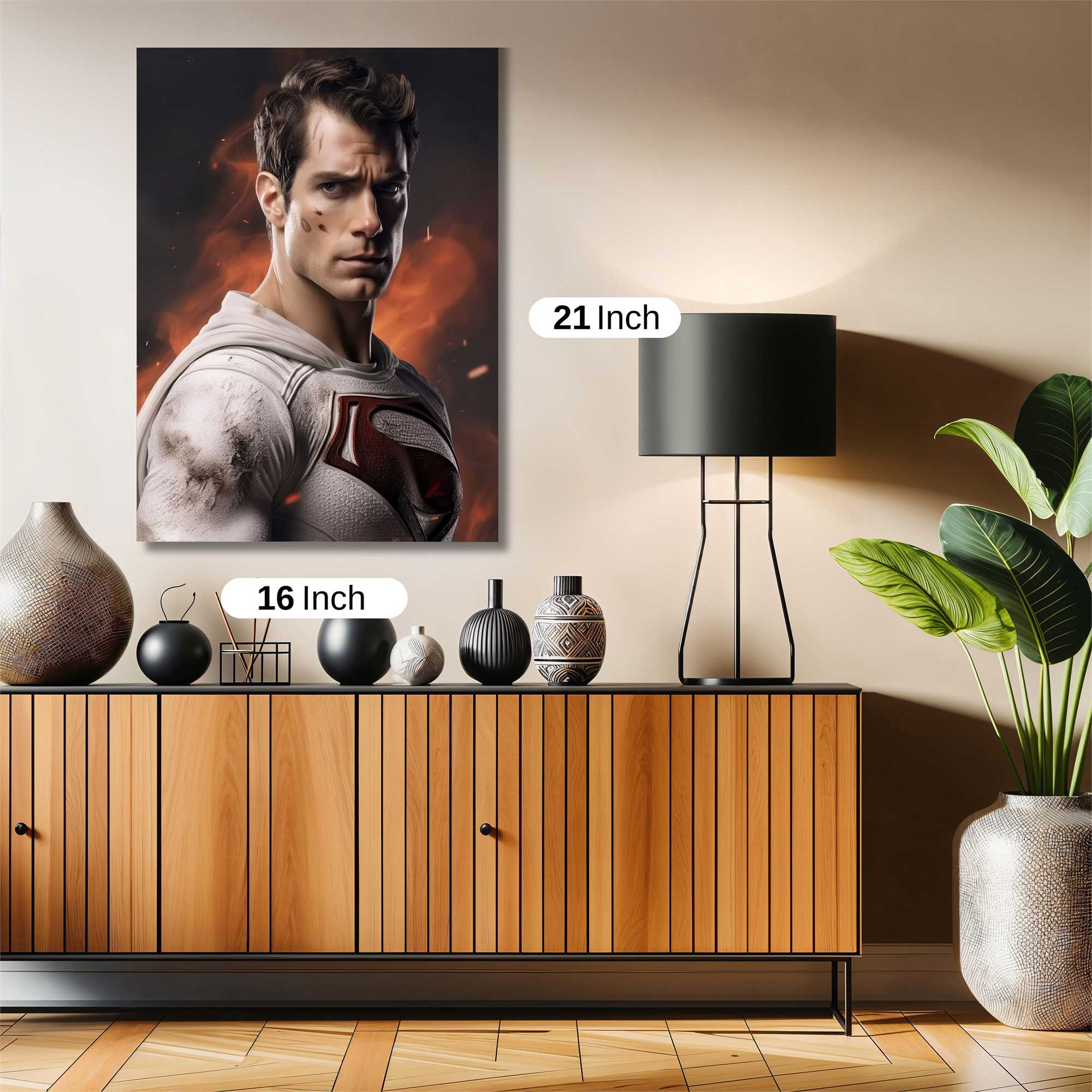 Superman Resolute Safe Wall Magnetic / M