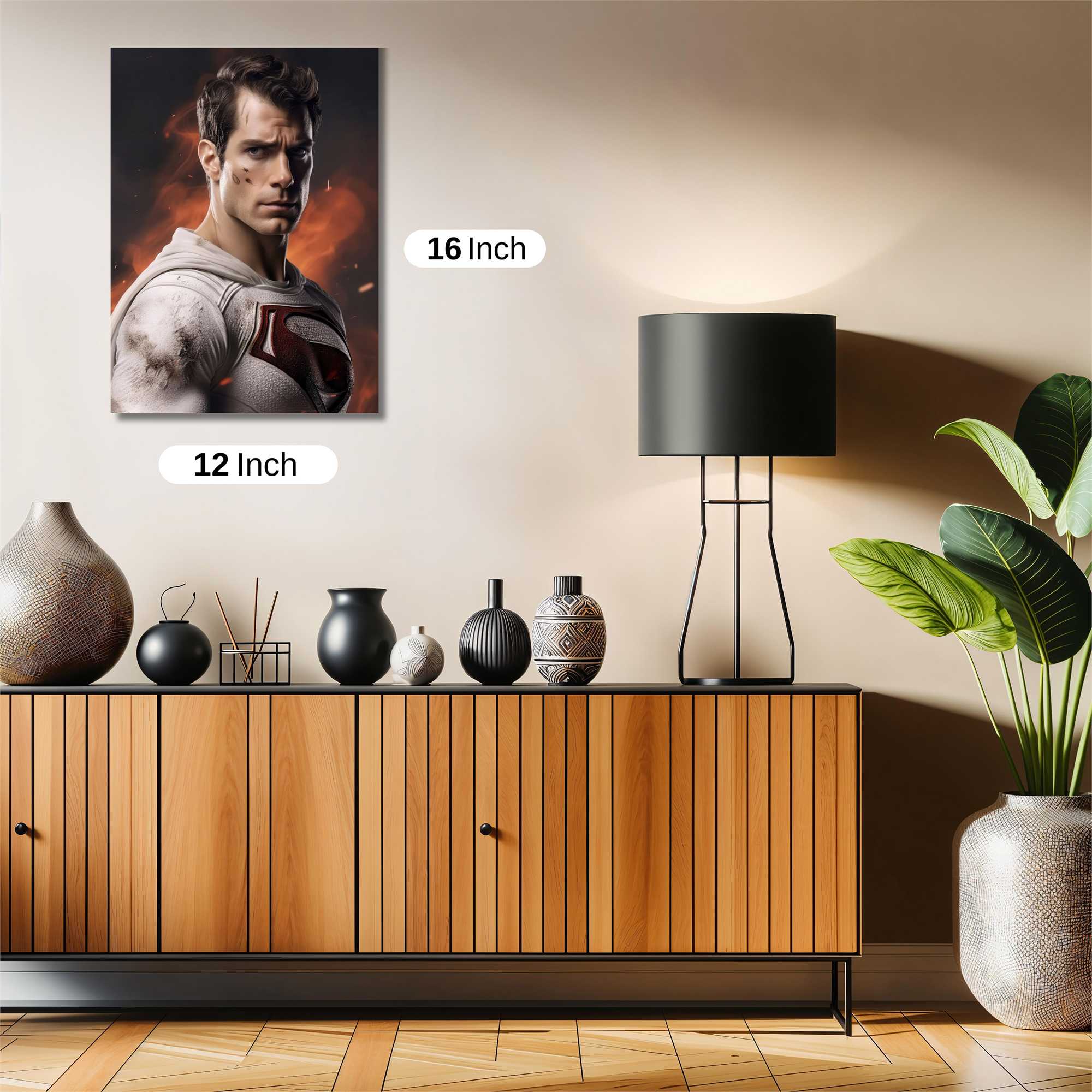 Superman Resolute Safe Wall Magnetic / M
