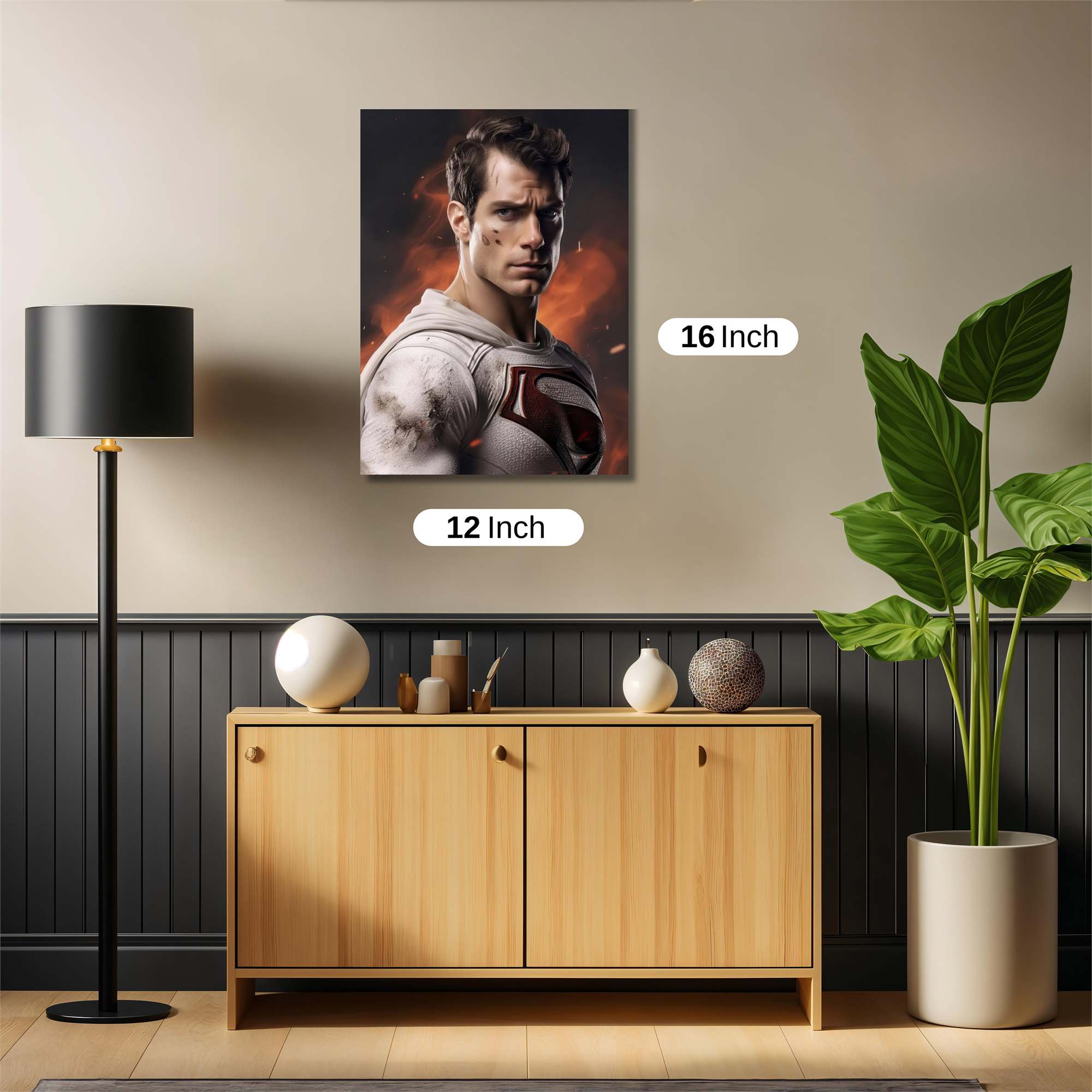 Superman Resolute Safe Wall Magnetic / M