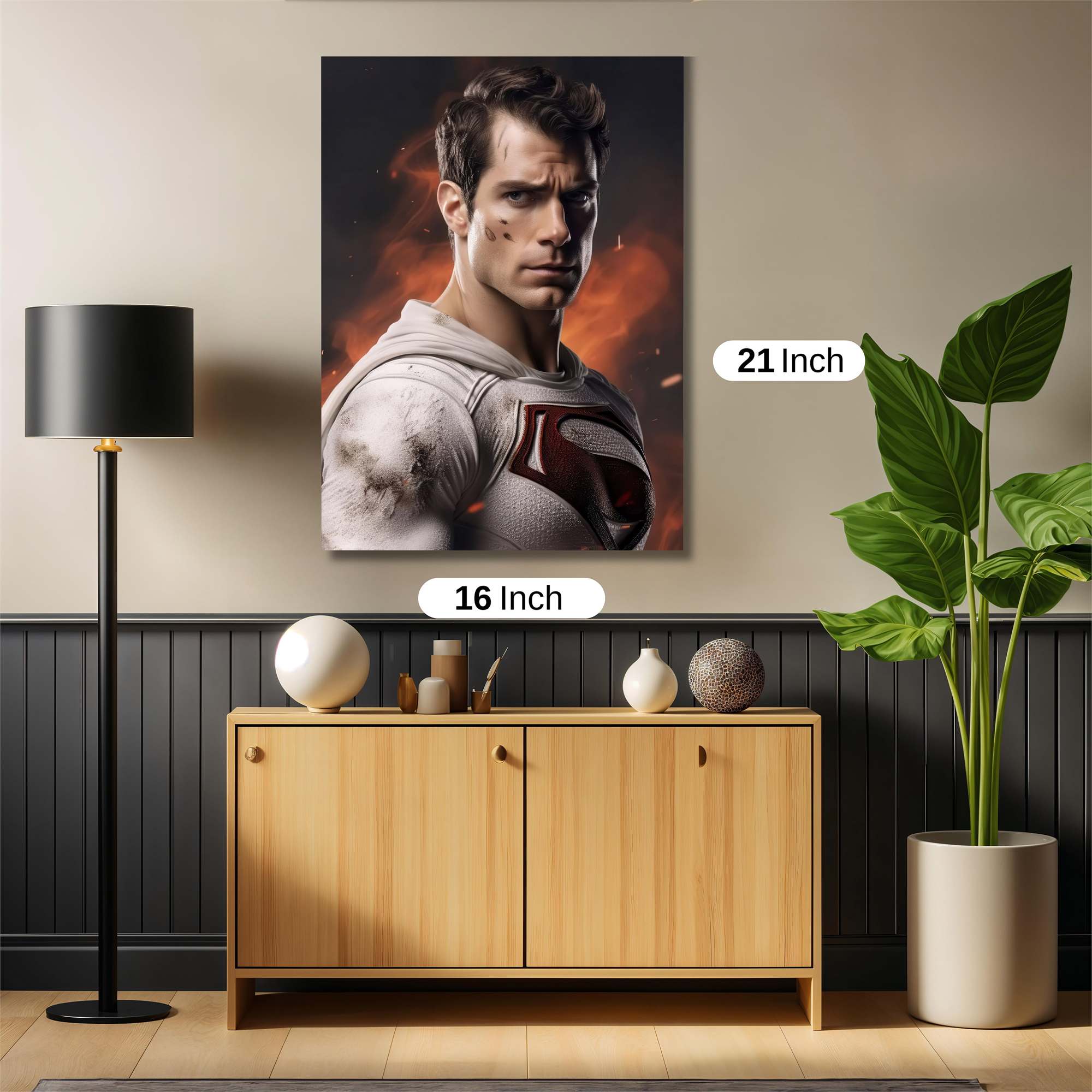 Superman Resolute Safe Wall Magnetic / M