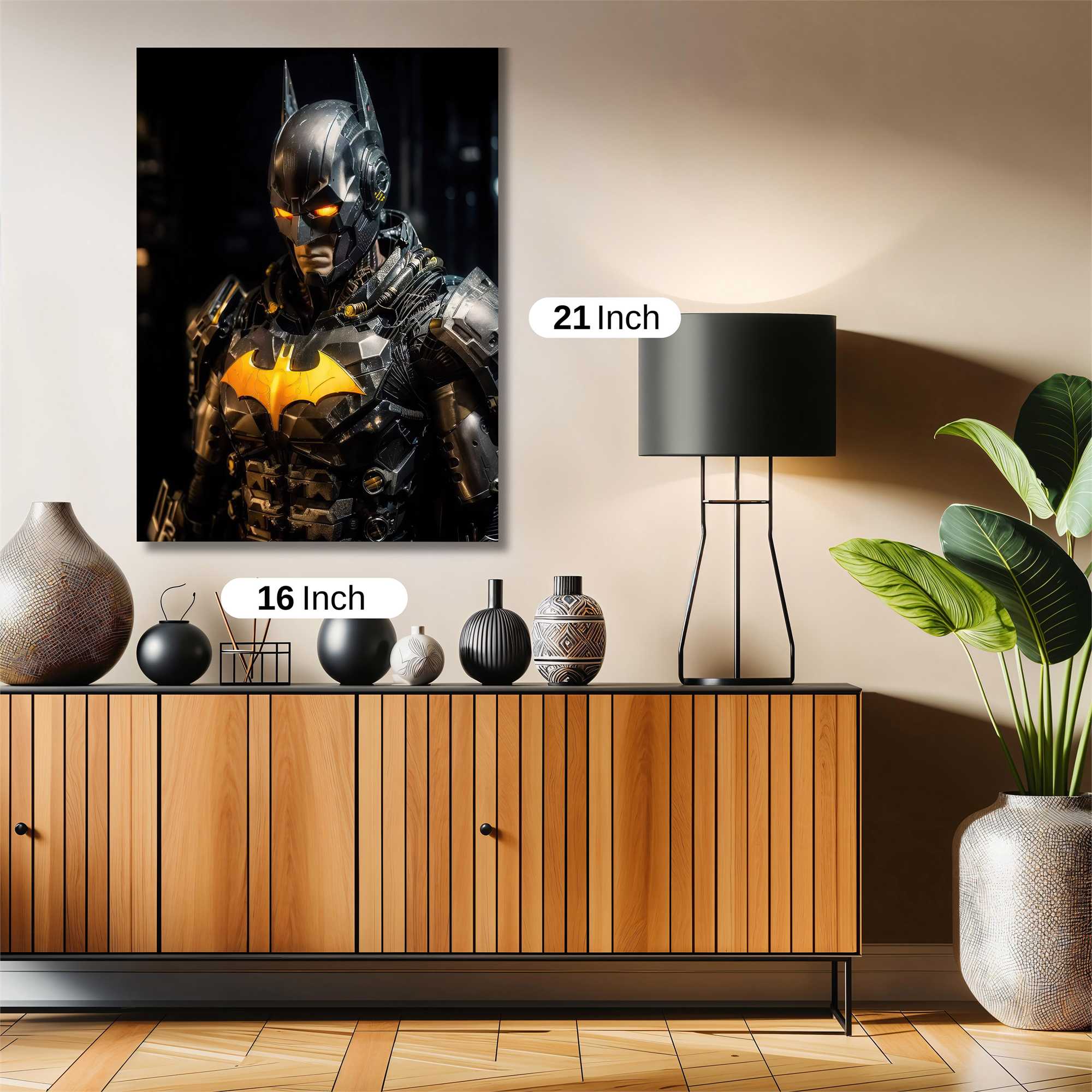 Batman Fierce Safe Wall Magnetic / M