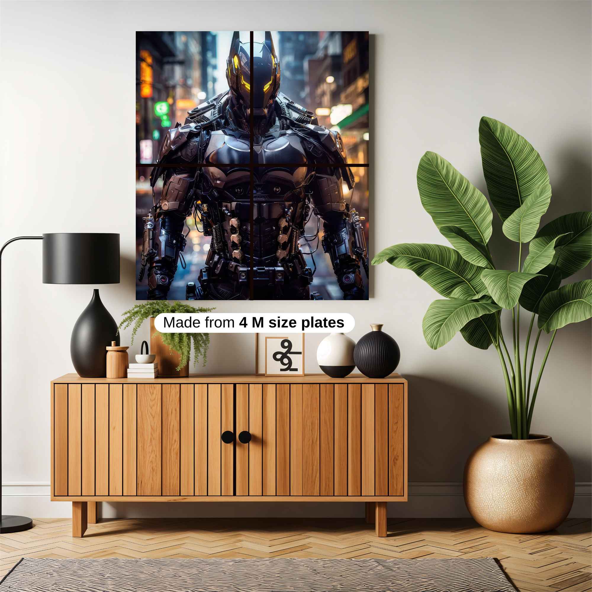 Batman Resolute Safe Wall Magnetic / M