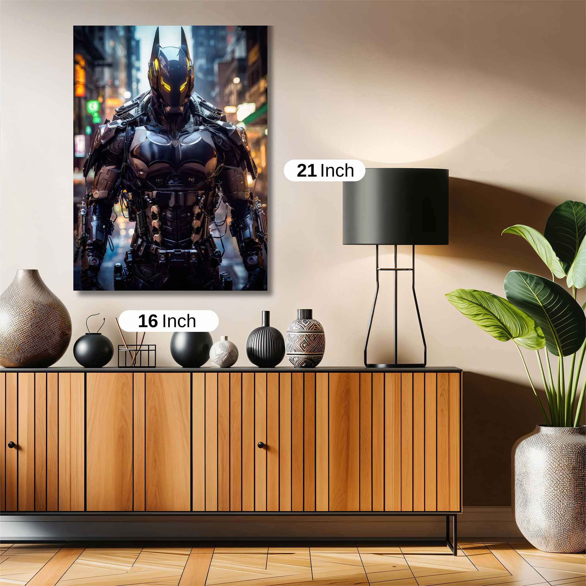 Batman Resolute Safe Wall Magnetic / M