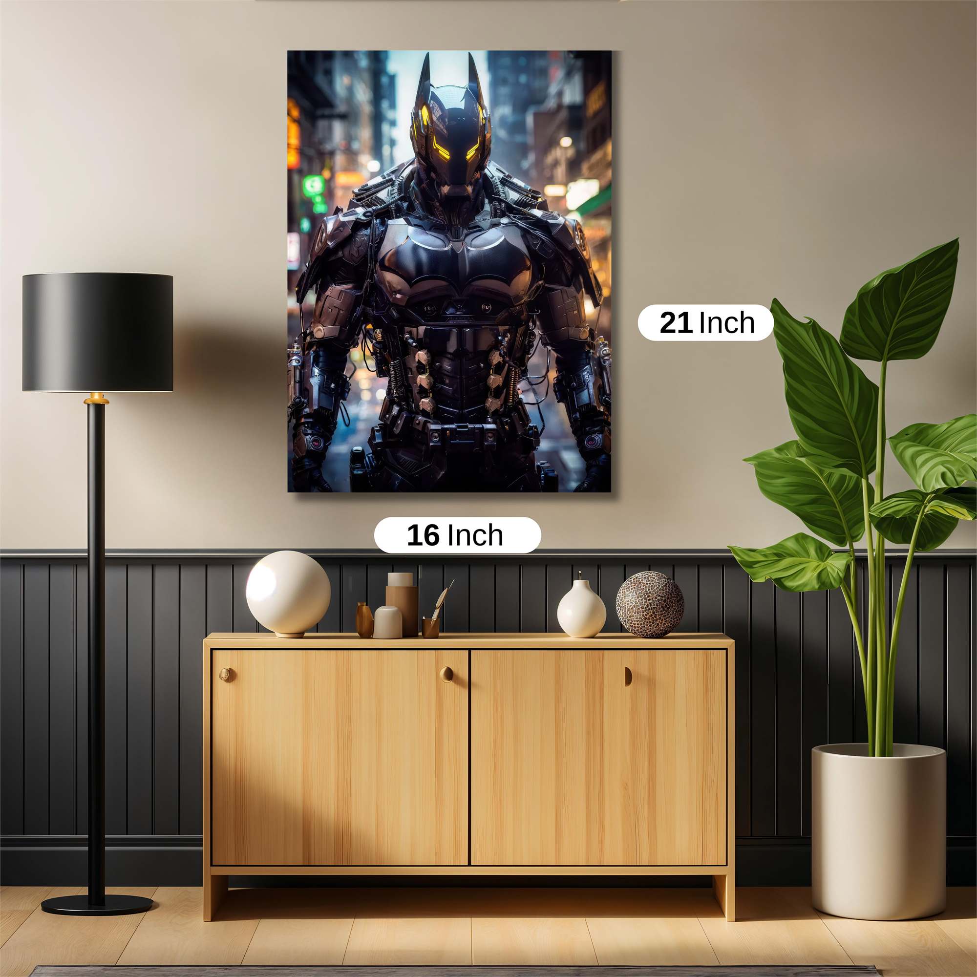 Batman Resolute Safe Wall Magnetic / M