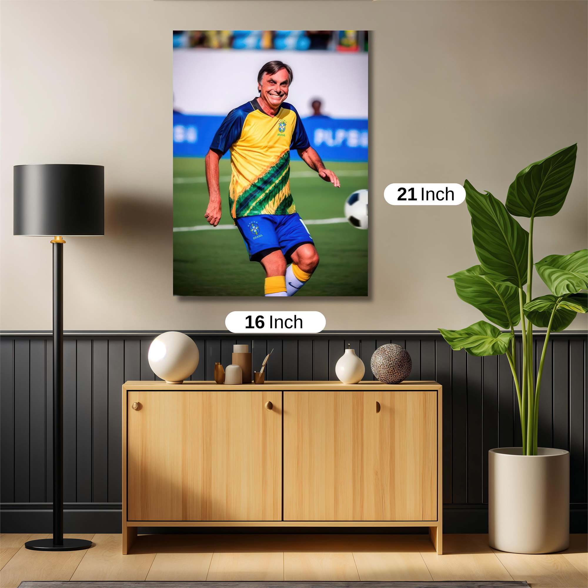 Pelé Joyful Safe Wall Magnetic / M