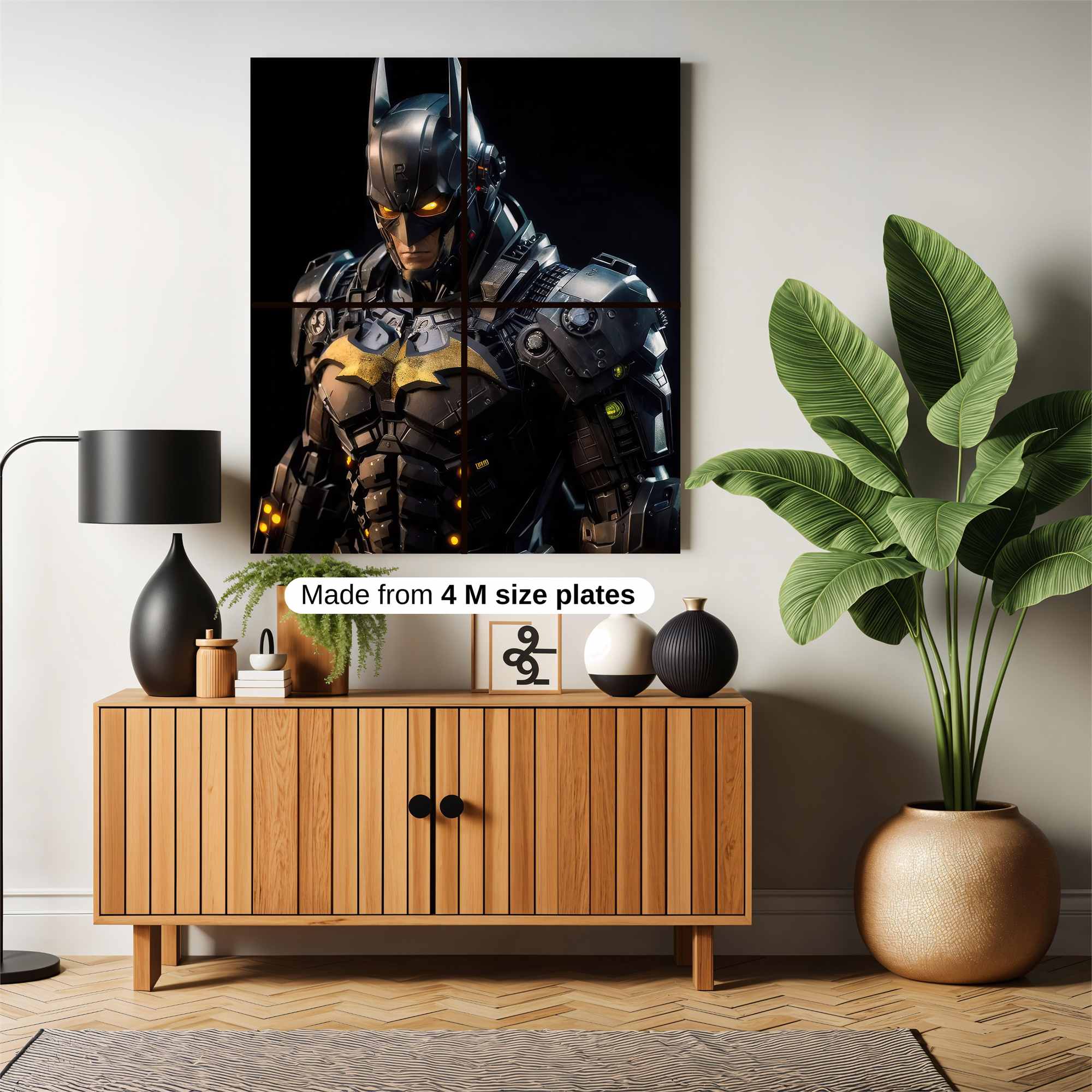 Batman Resolute Safe Wall Magnetic / M