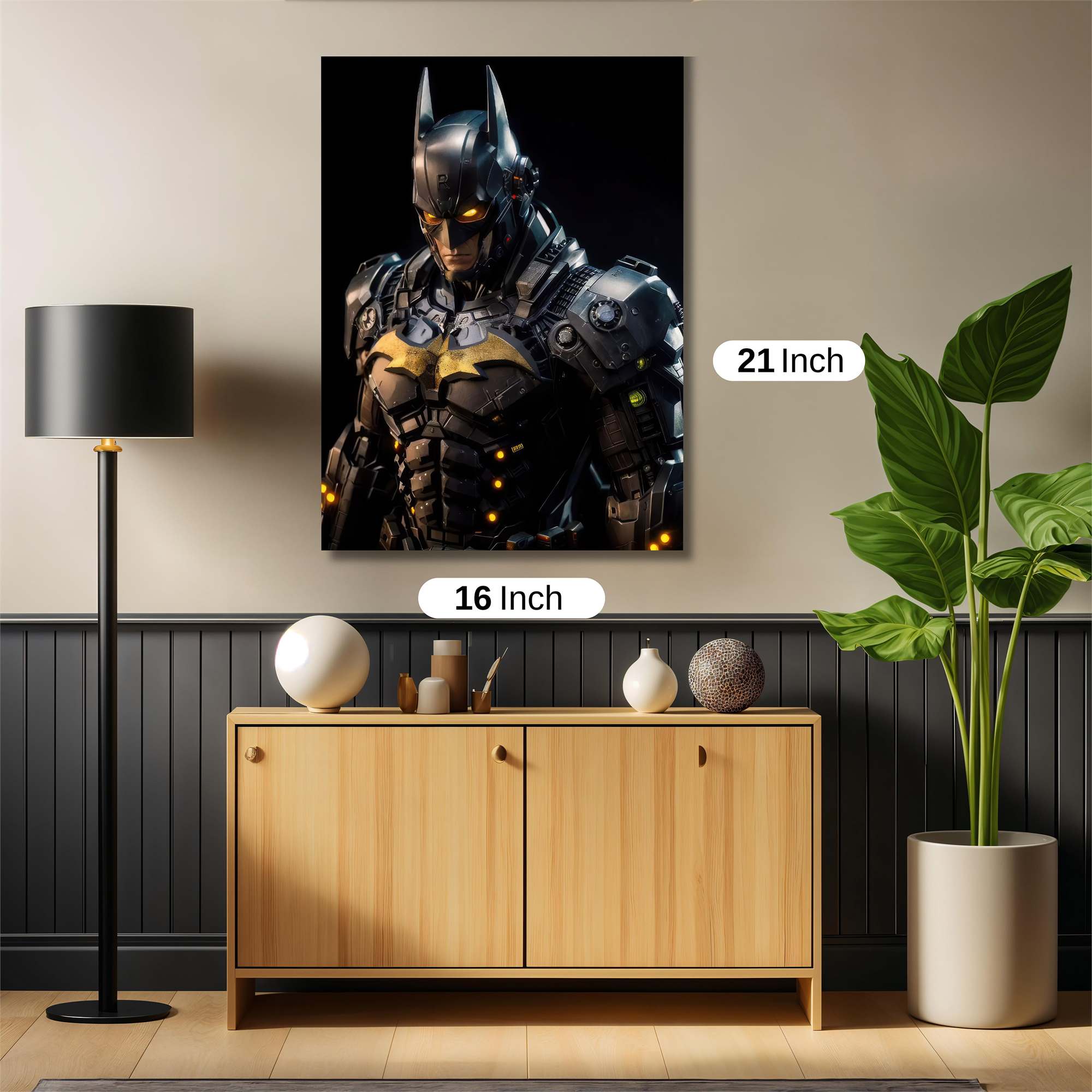 Batman Resolute Safe Wall Magnetic / M