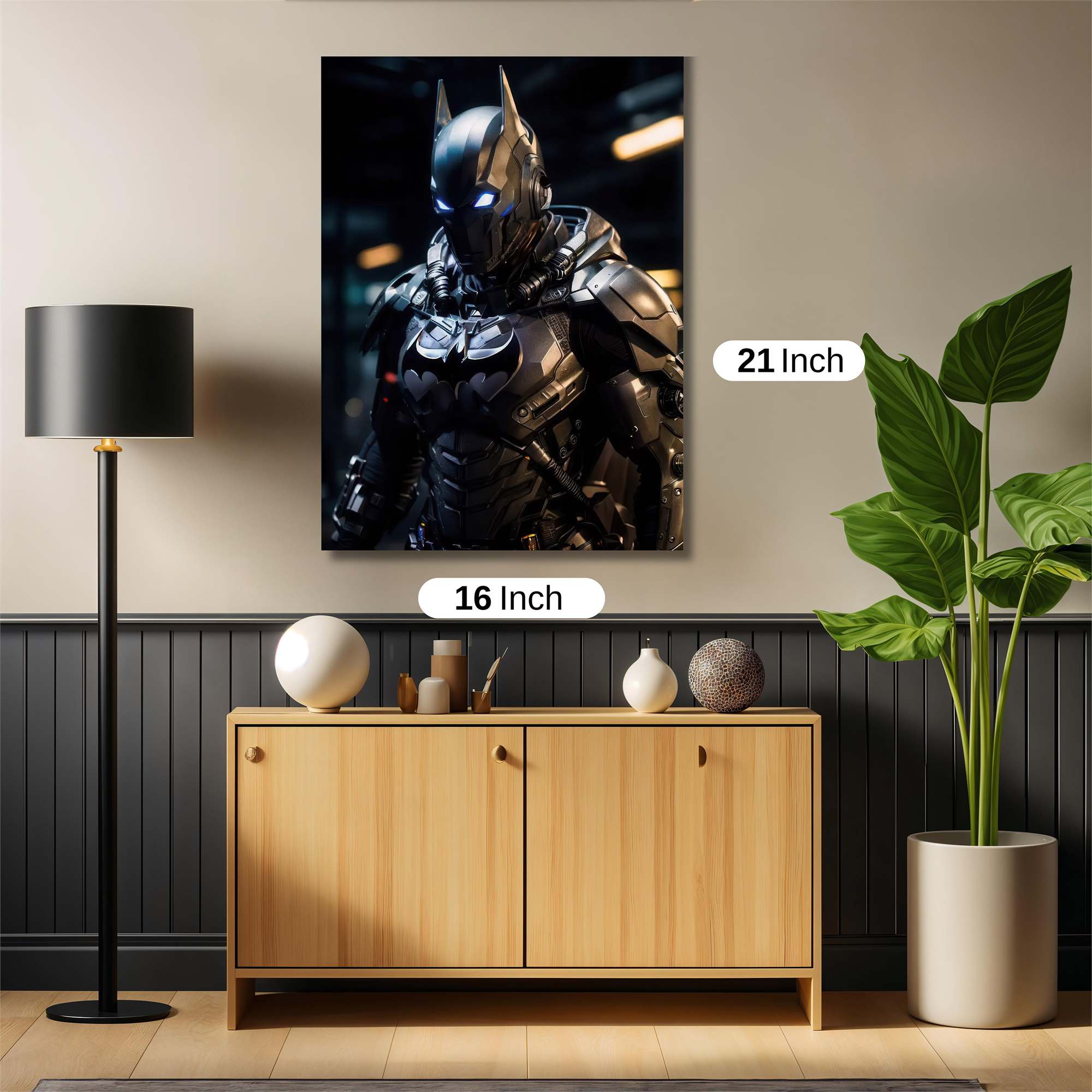 Batman Resolute Safe Wall Magnetic / M