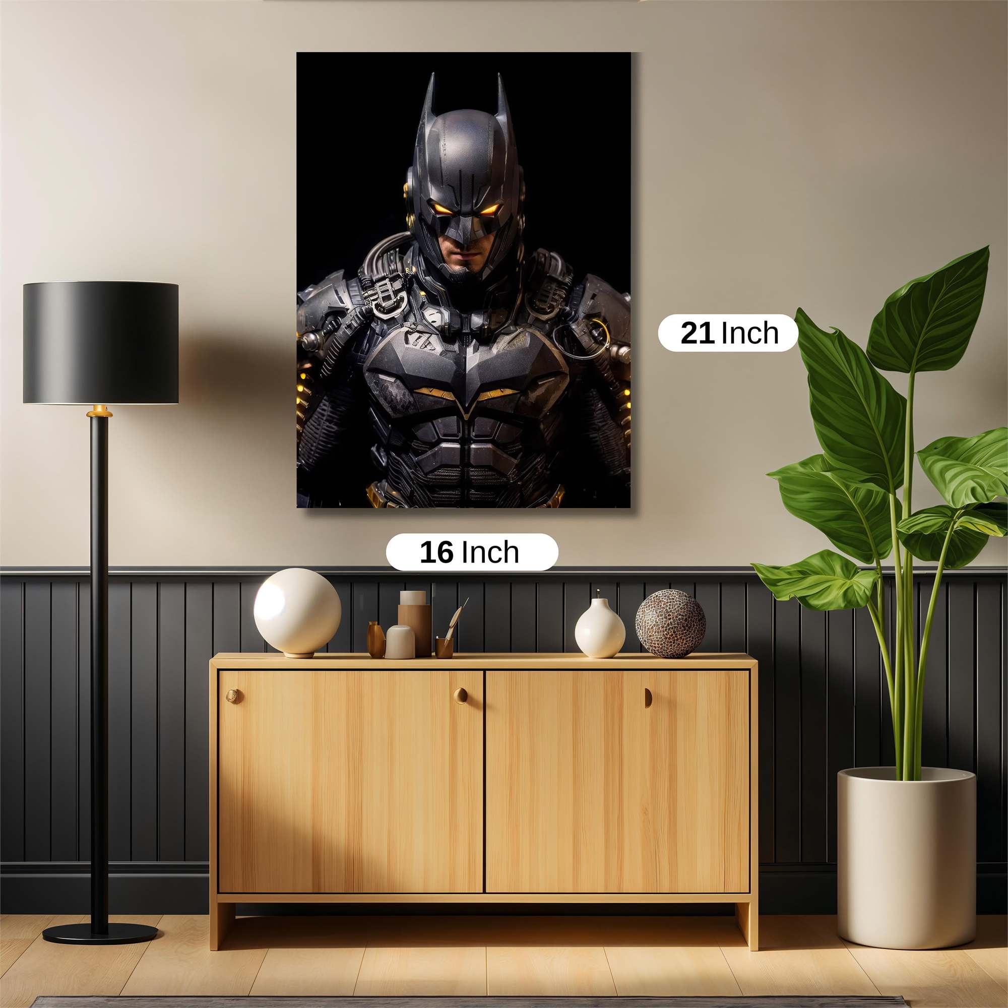 Batman Intense Safe Wall Magnetic / M